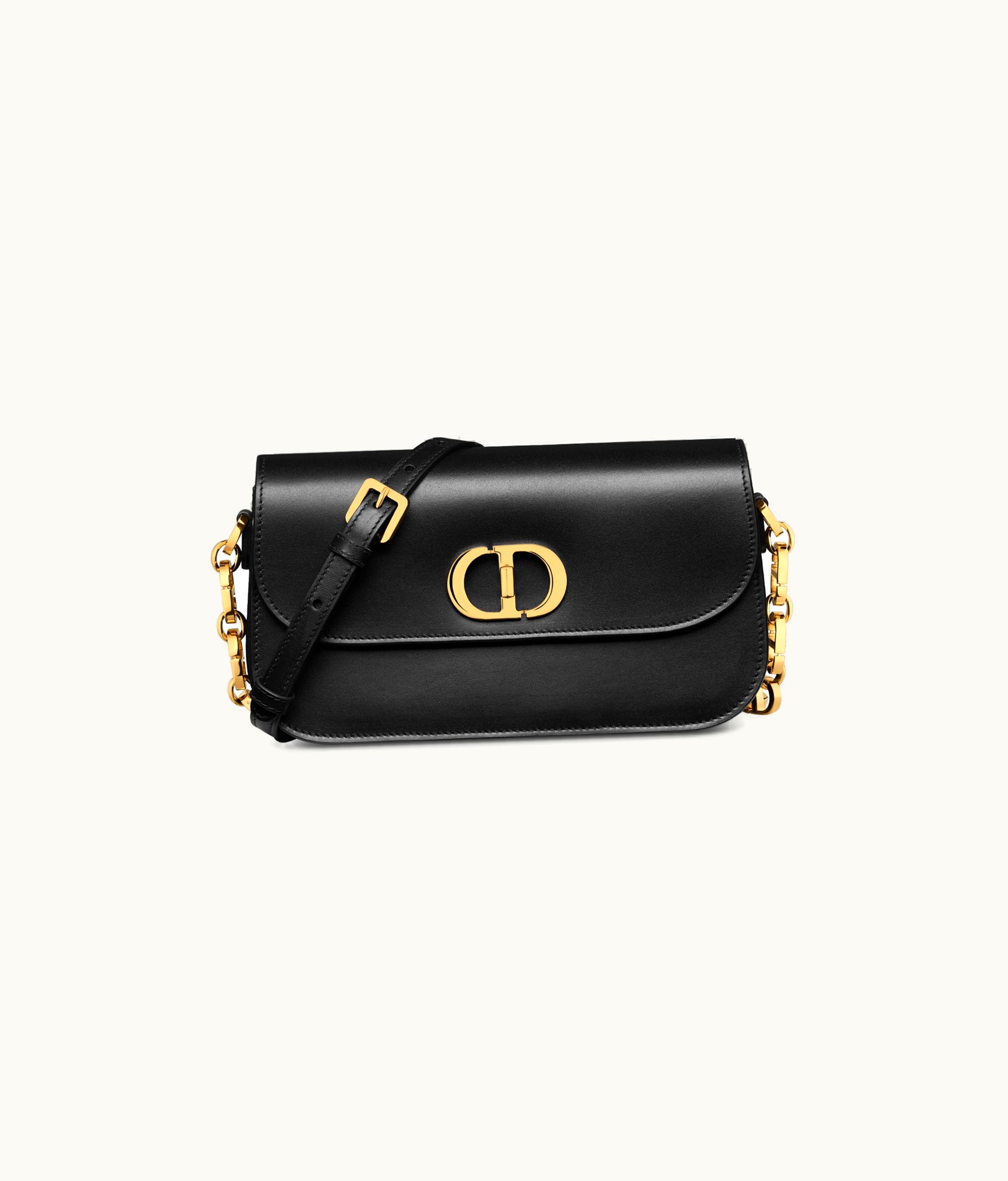 Dior Dior Sac 30 Montaigne Avenue Cuir De Veau Box Noir