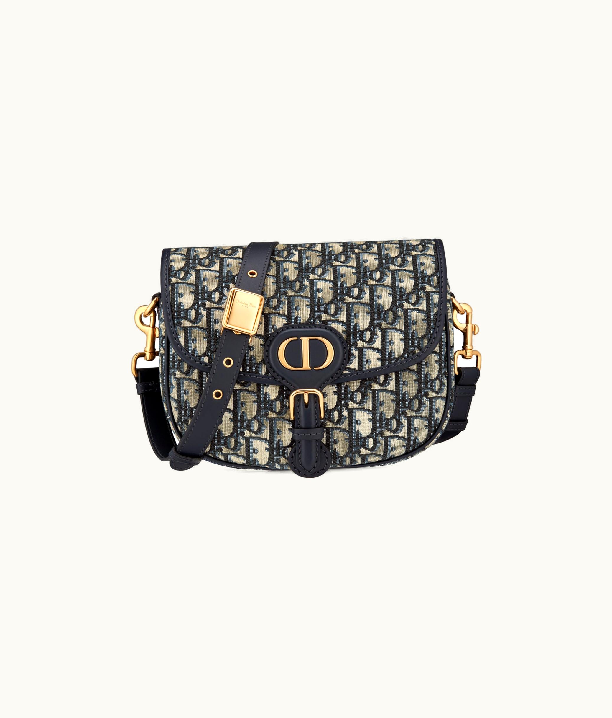 Dior Medium Dior Bobby Bag - Blue Dior Oblique Jacquard