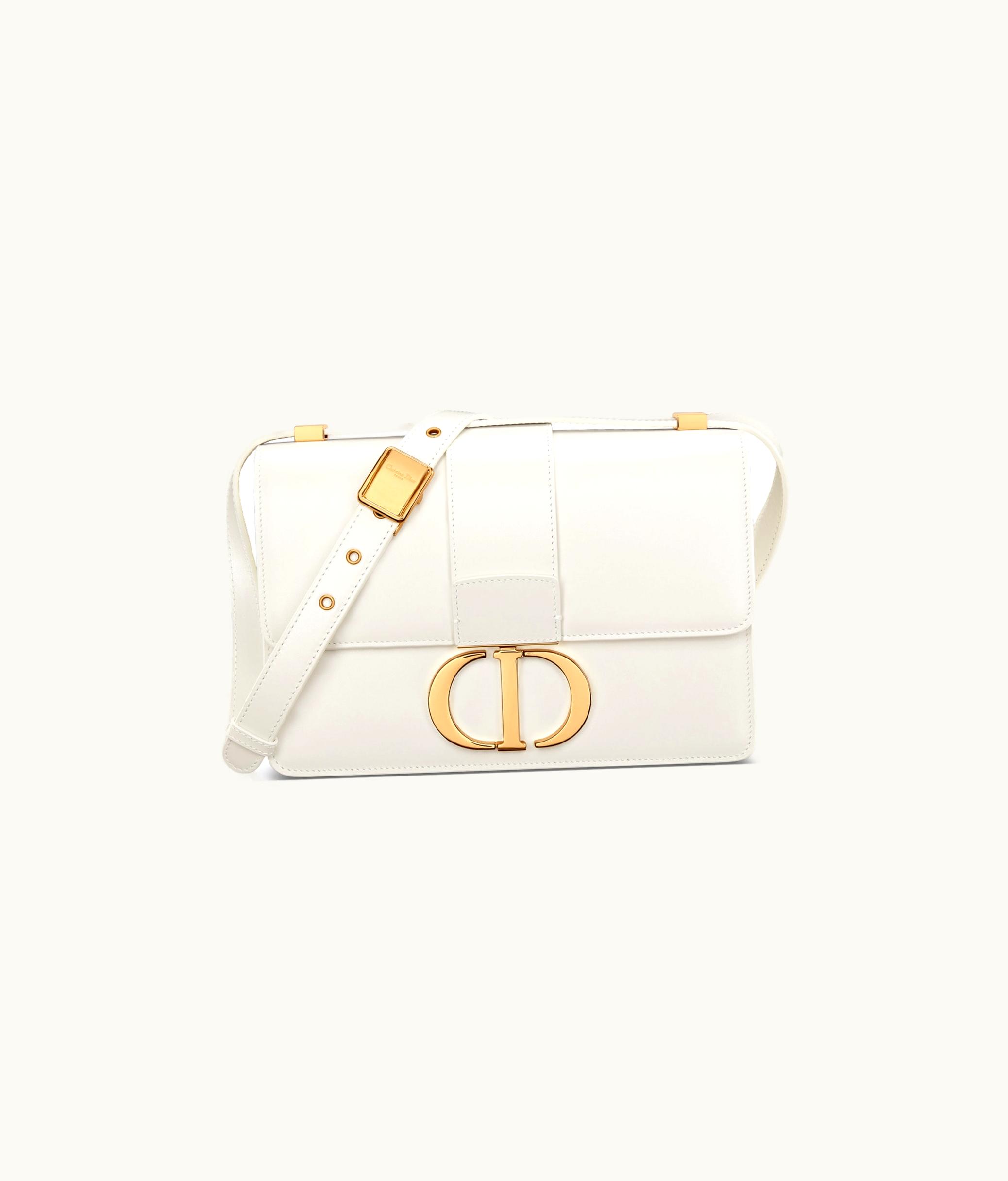 Dior Dior 30 Montaigne Bag - Latte Box Calfskin