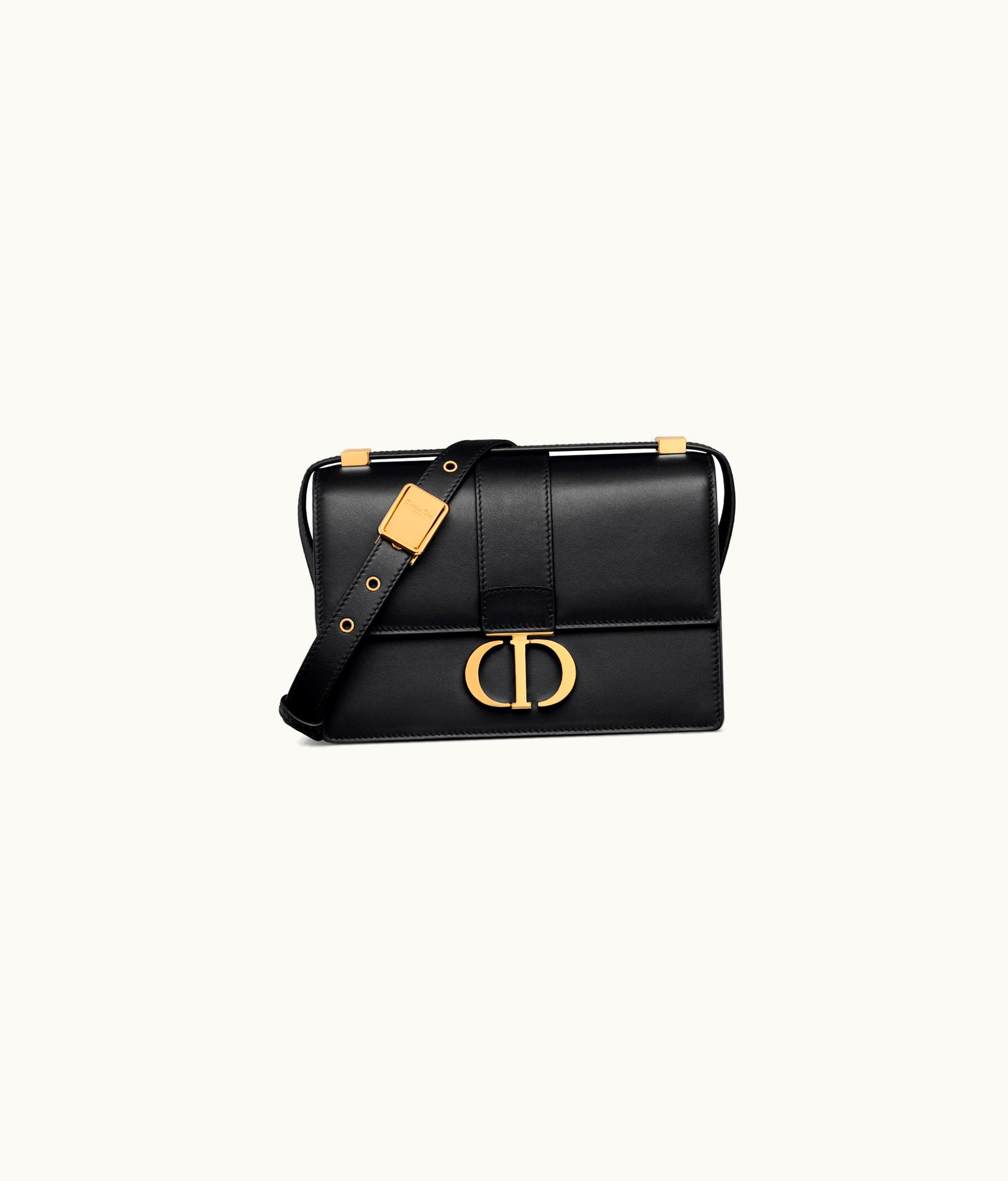 Dior Dior Small 30 Montaigne Bag - Black Calfskin