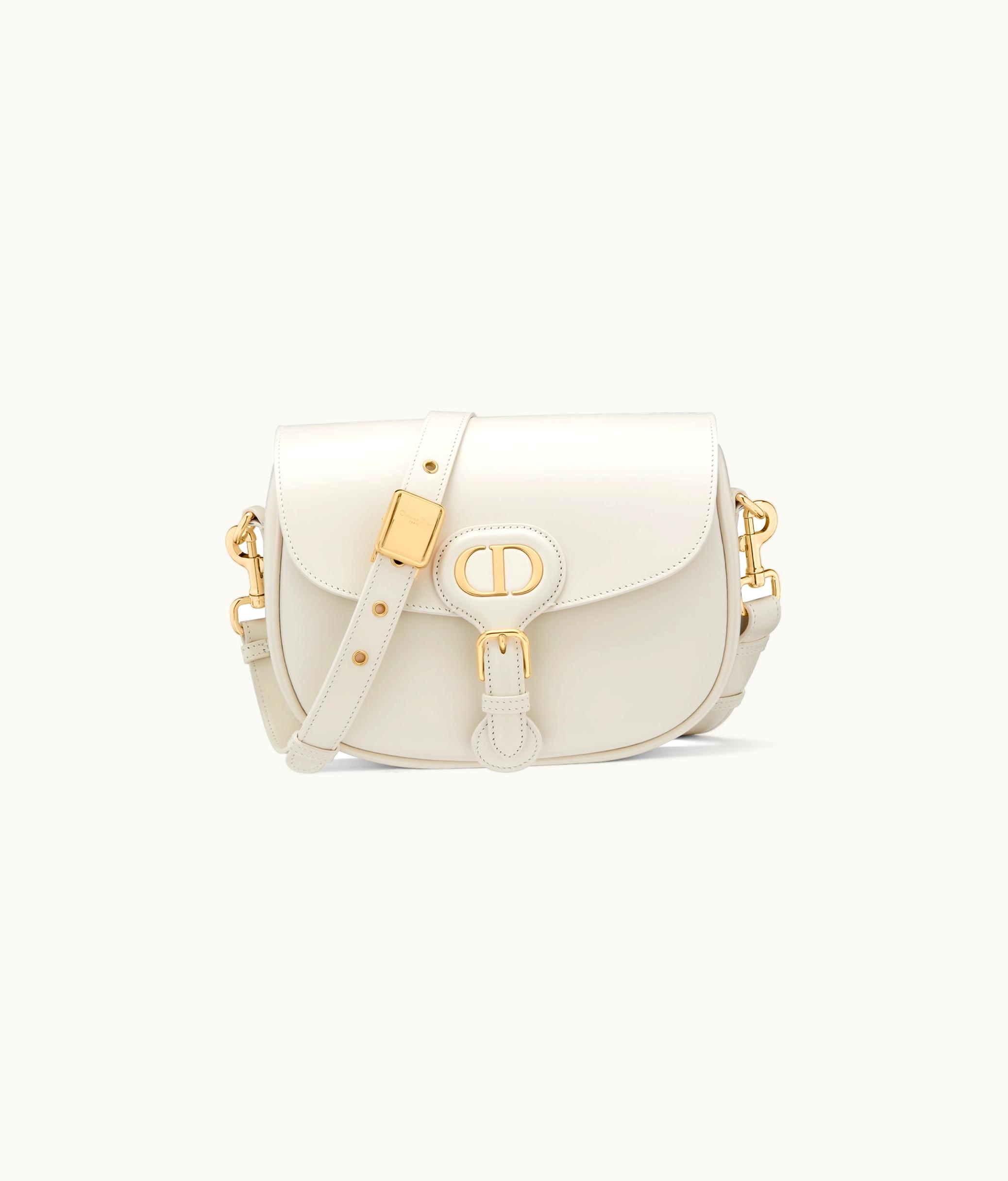 Dior Medium Dior Bobby Bag - Latte Box Calfskin