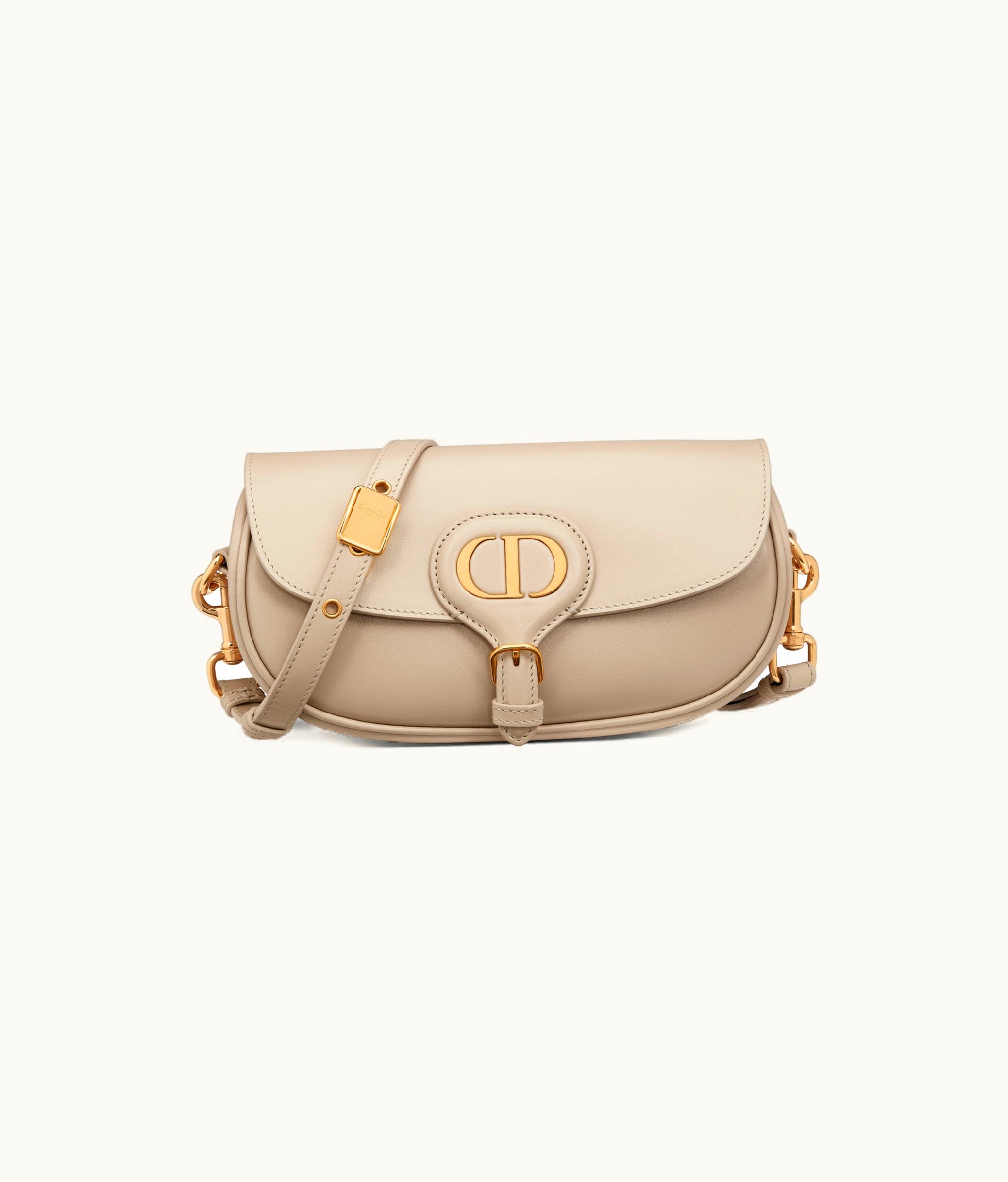 Dior Dior Bobby East-West Bag - Sand-Colored Box Calfskin