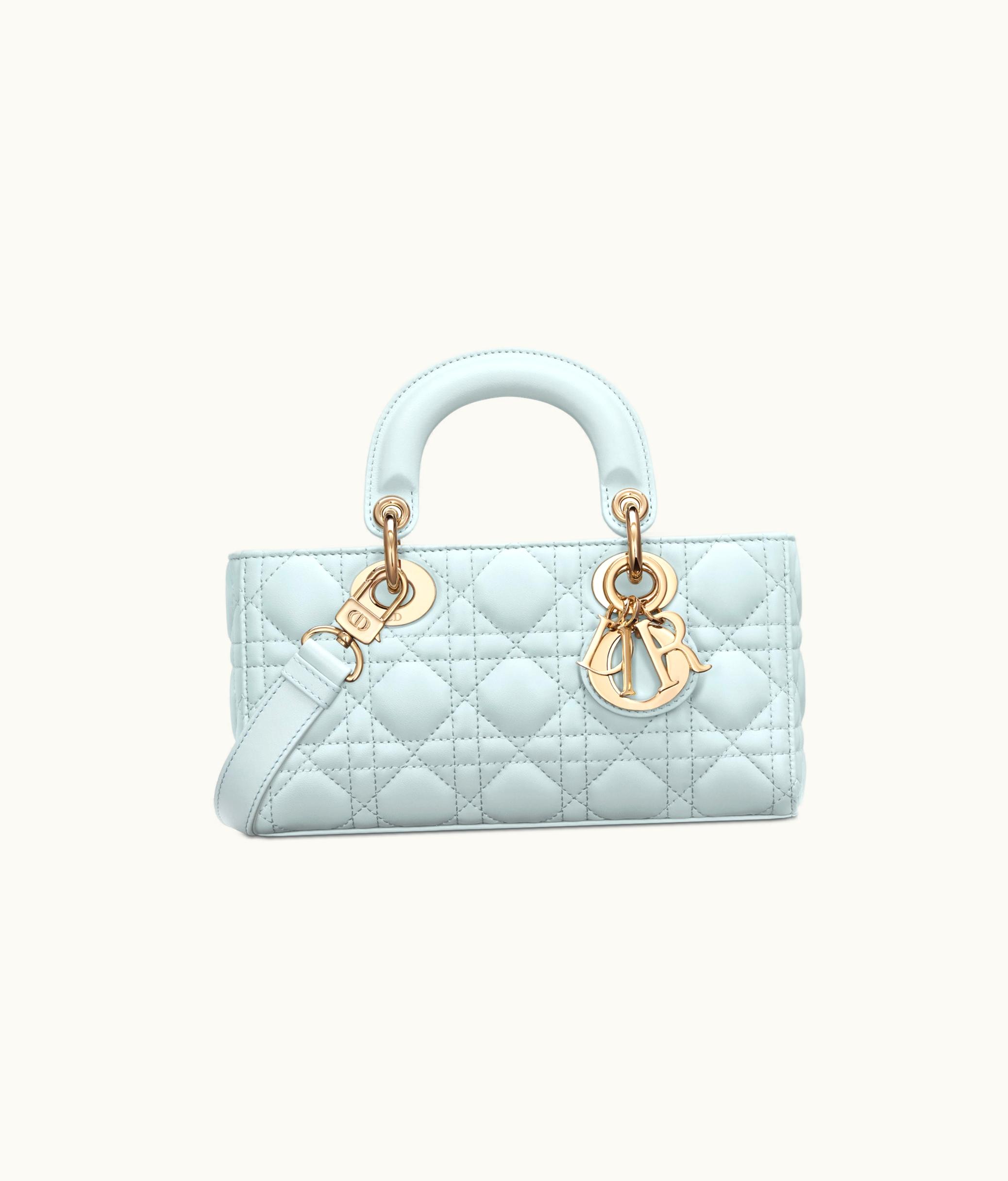 Dior Dior Small Lady D-Joy Bag - Placid Blue Cannage Lambskin