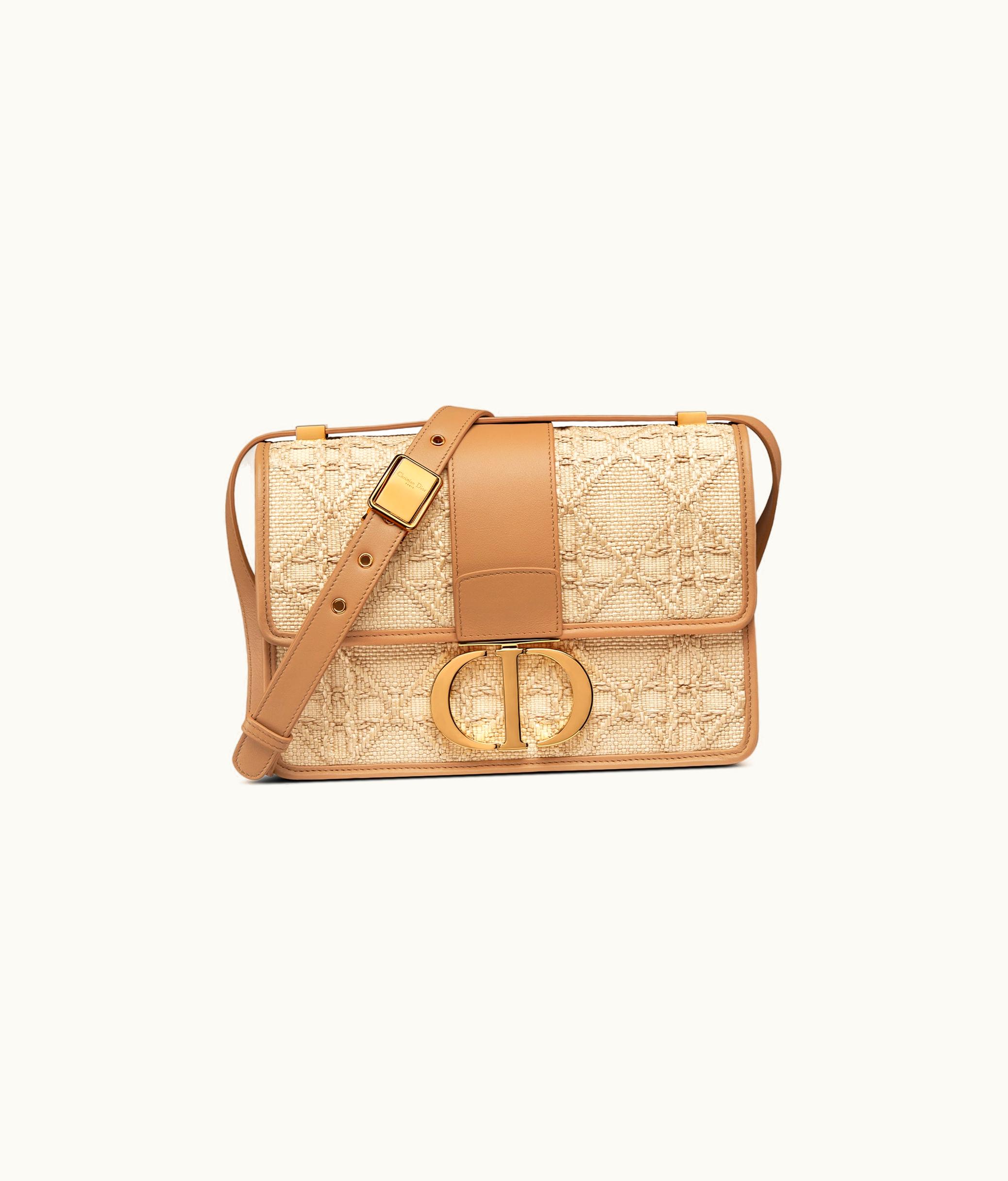 Dior Dior 30 Montaigne Bag - Natural Cannage Raffia