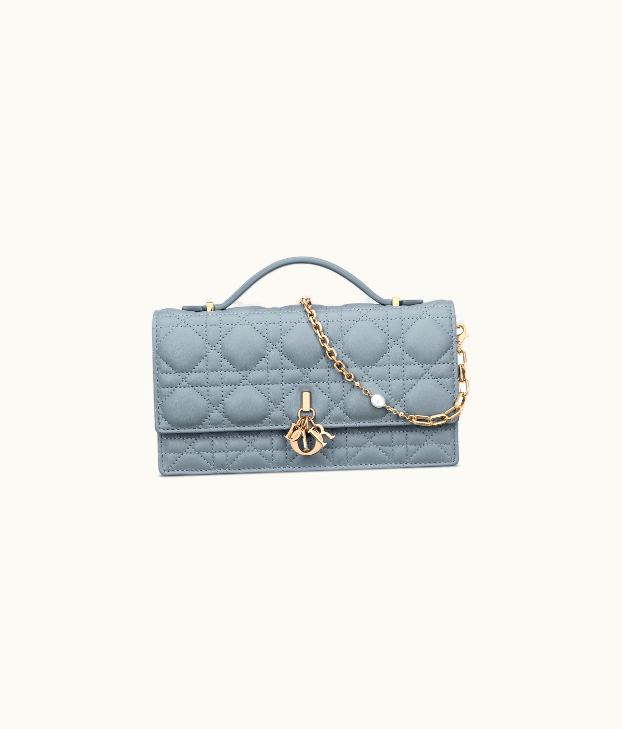 Dior Miss Dior Mini Bag - Cloud Blue Cannage Lambskin