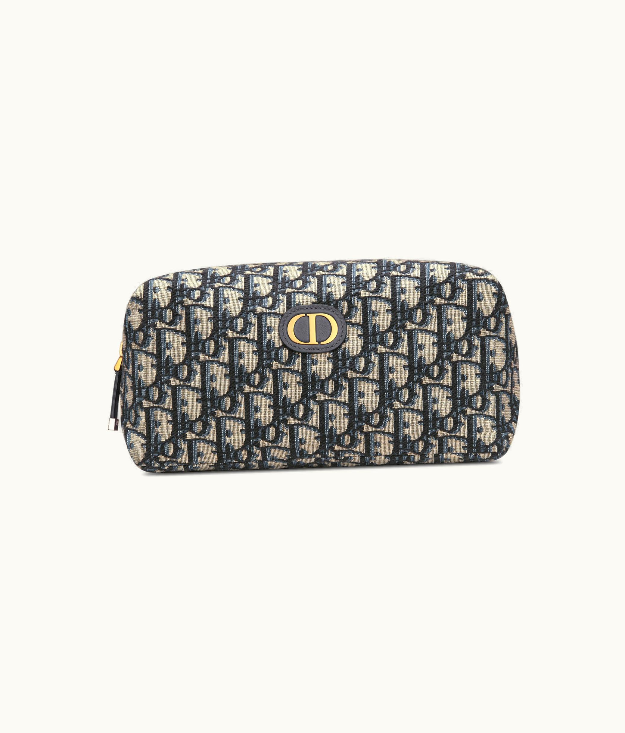 Dior Pochette Vénus 30 Montaigne Toile Jacquard Dior Oblique Bleu