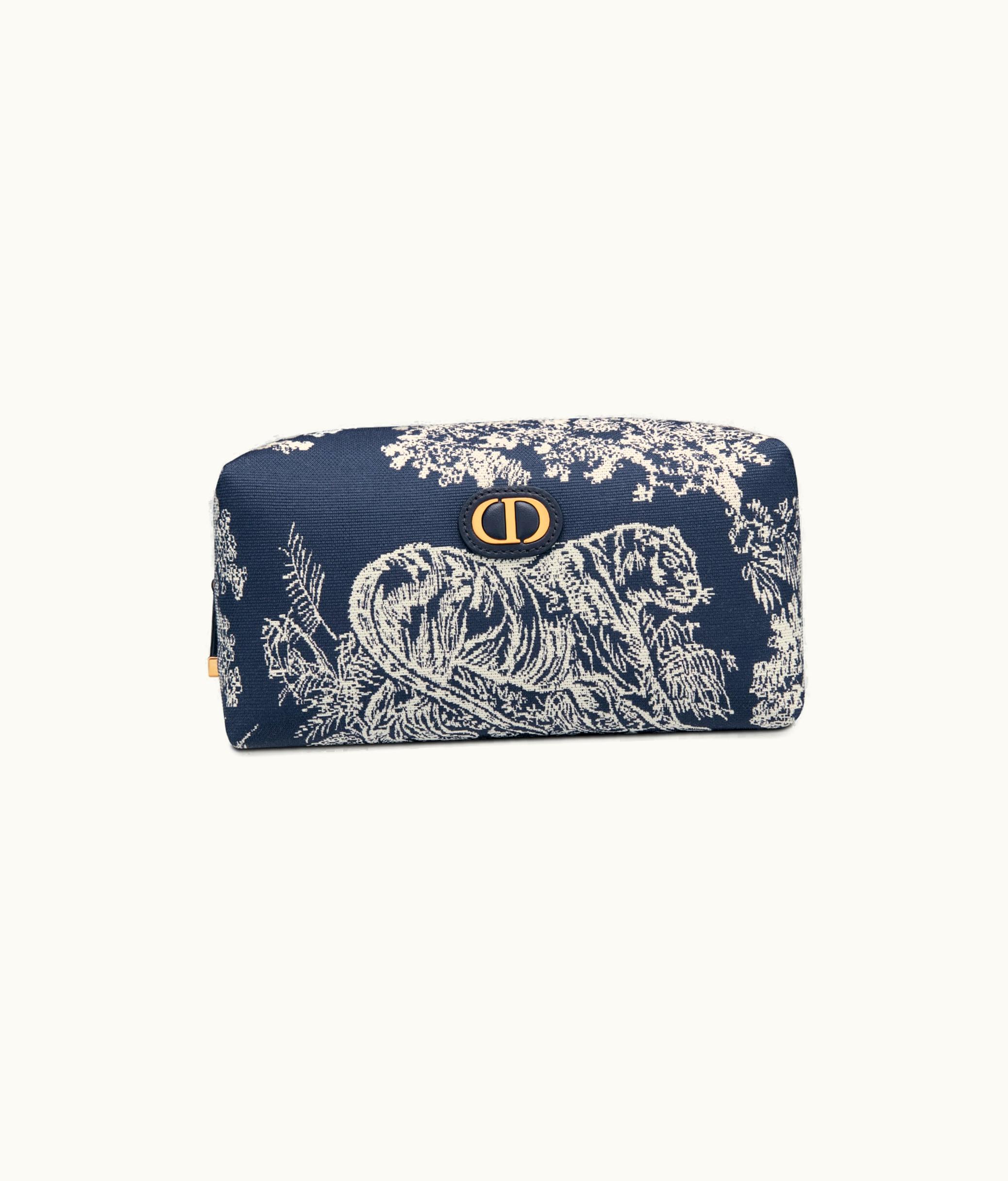 Dior Dior 30 Montaigne Vénus Pouch - Blue Toile De Jouy Reverse Jacquard