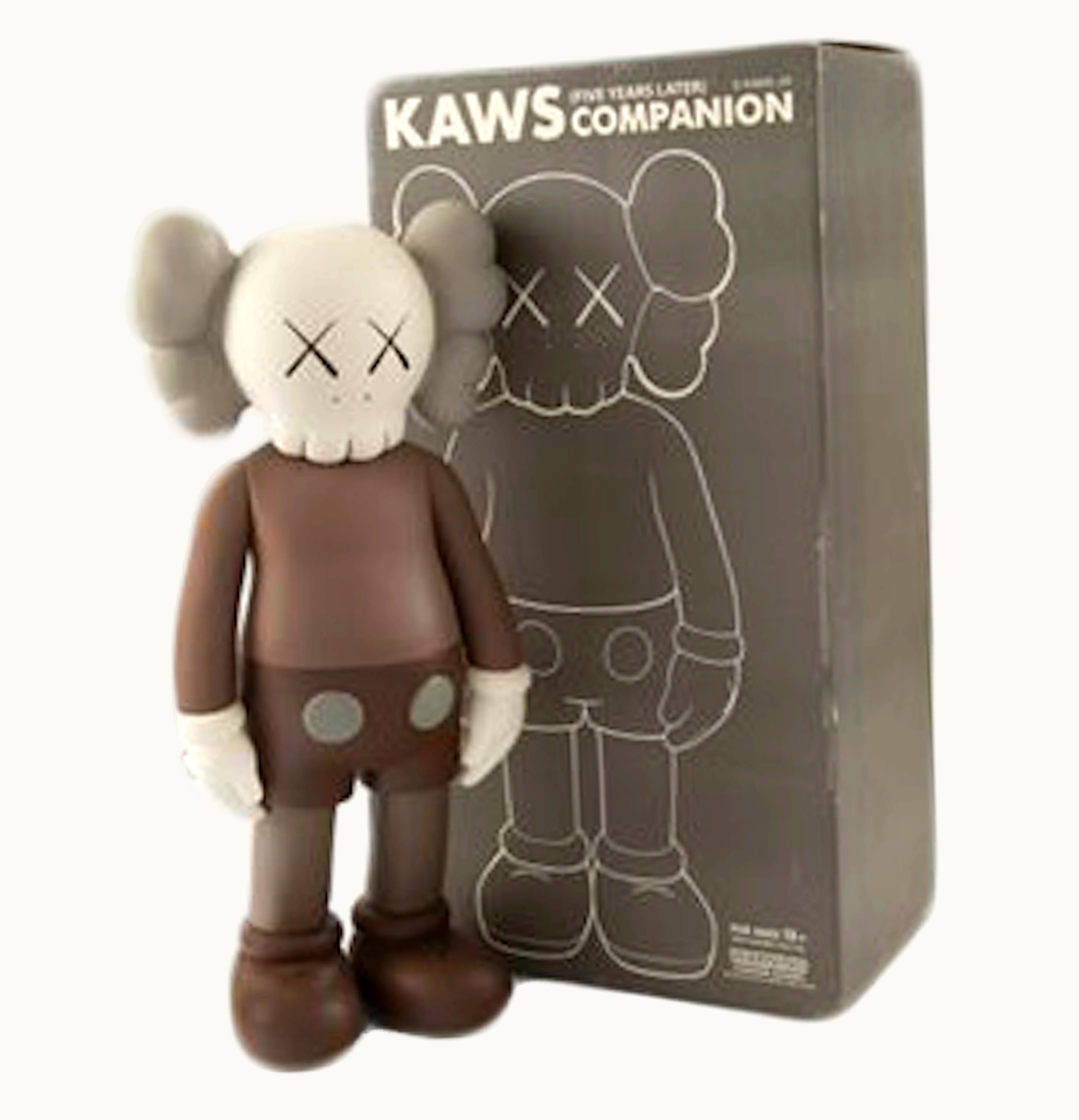 KAWS KAWS Five Years Later Companion Figure Brown
