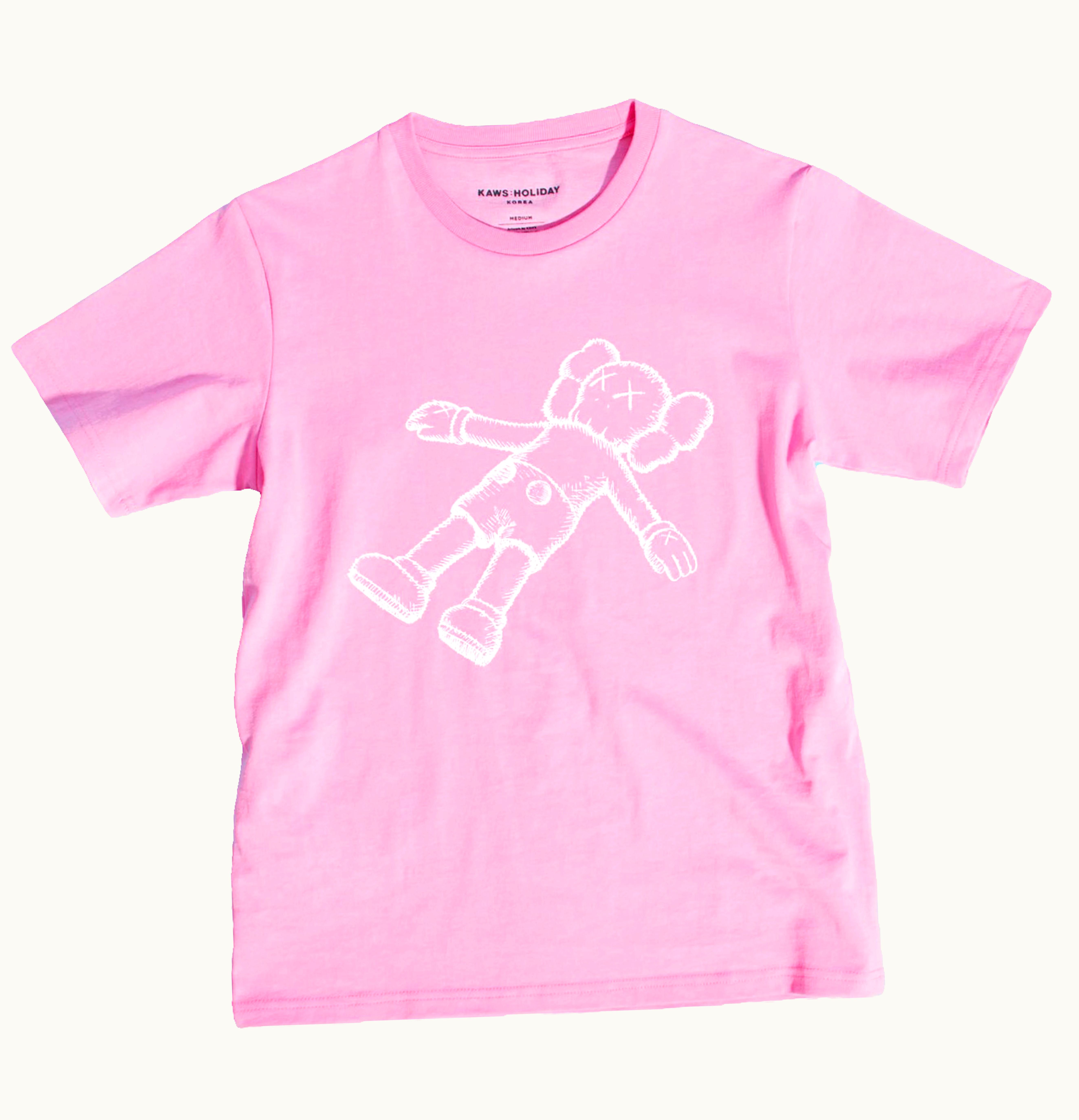 KAWS Kaws Holiday Companion Tee Pink