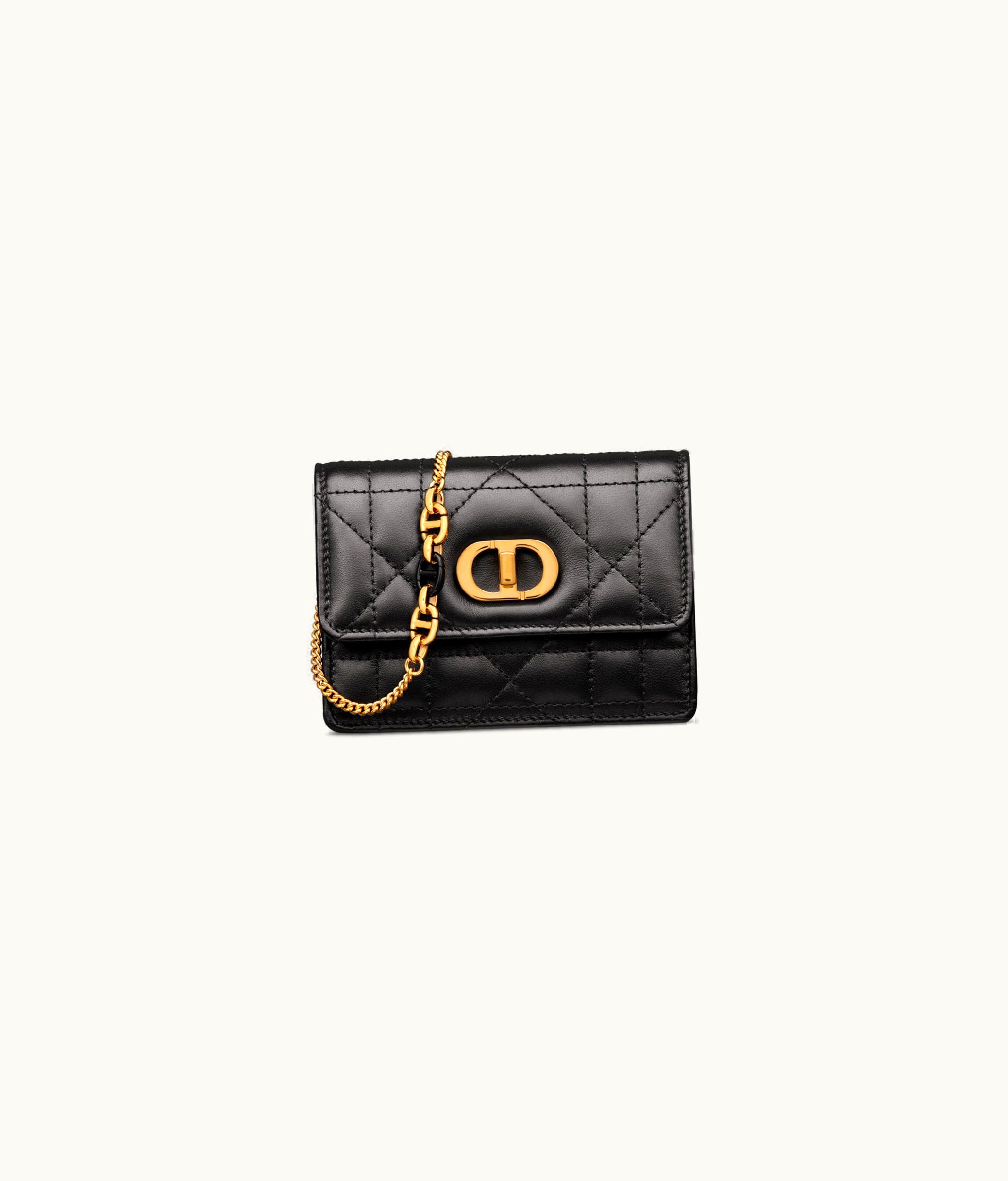 Dior Dior Miss Caro Micro Bag - Black Macrocannage Lambskin
