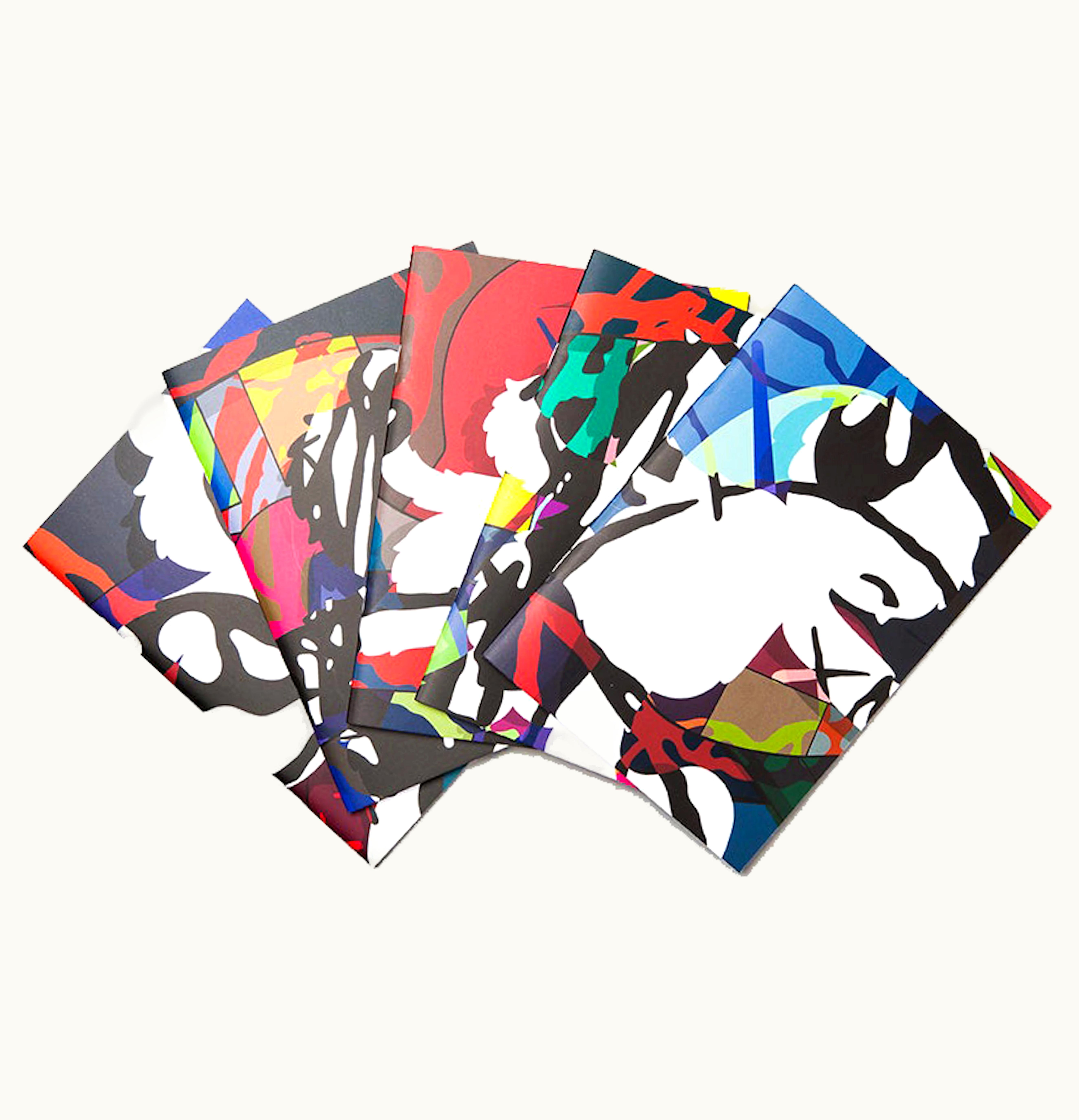 KAWS KAWS Notebooks Set of 5 Multi