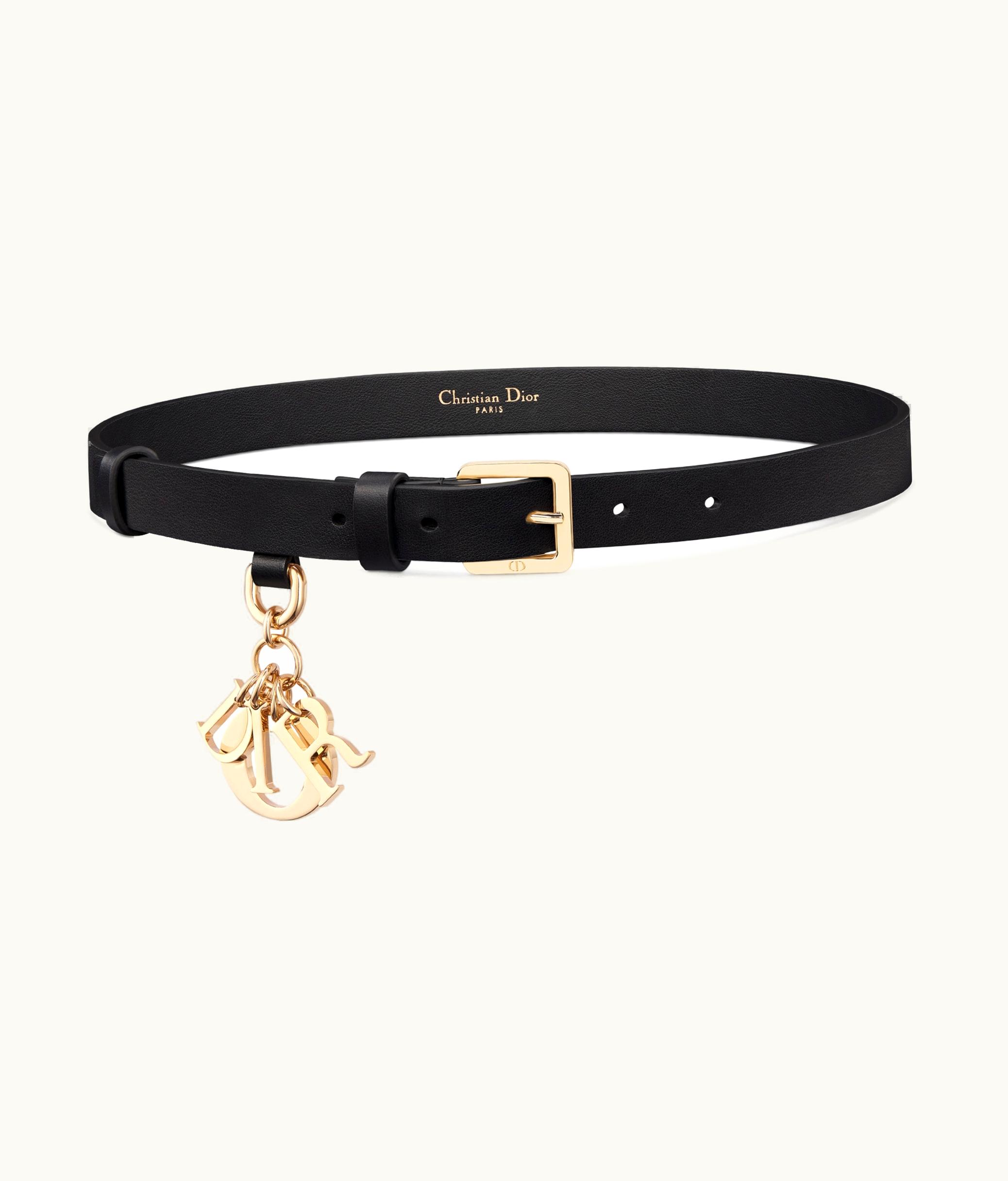 Dior Miss Dior Belt - Black Smooth Calfskin, 20 MM