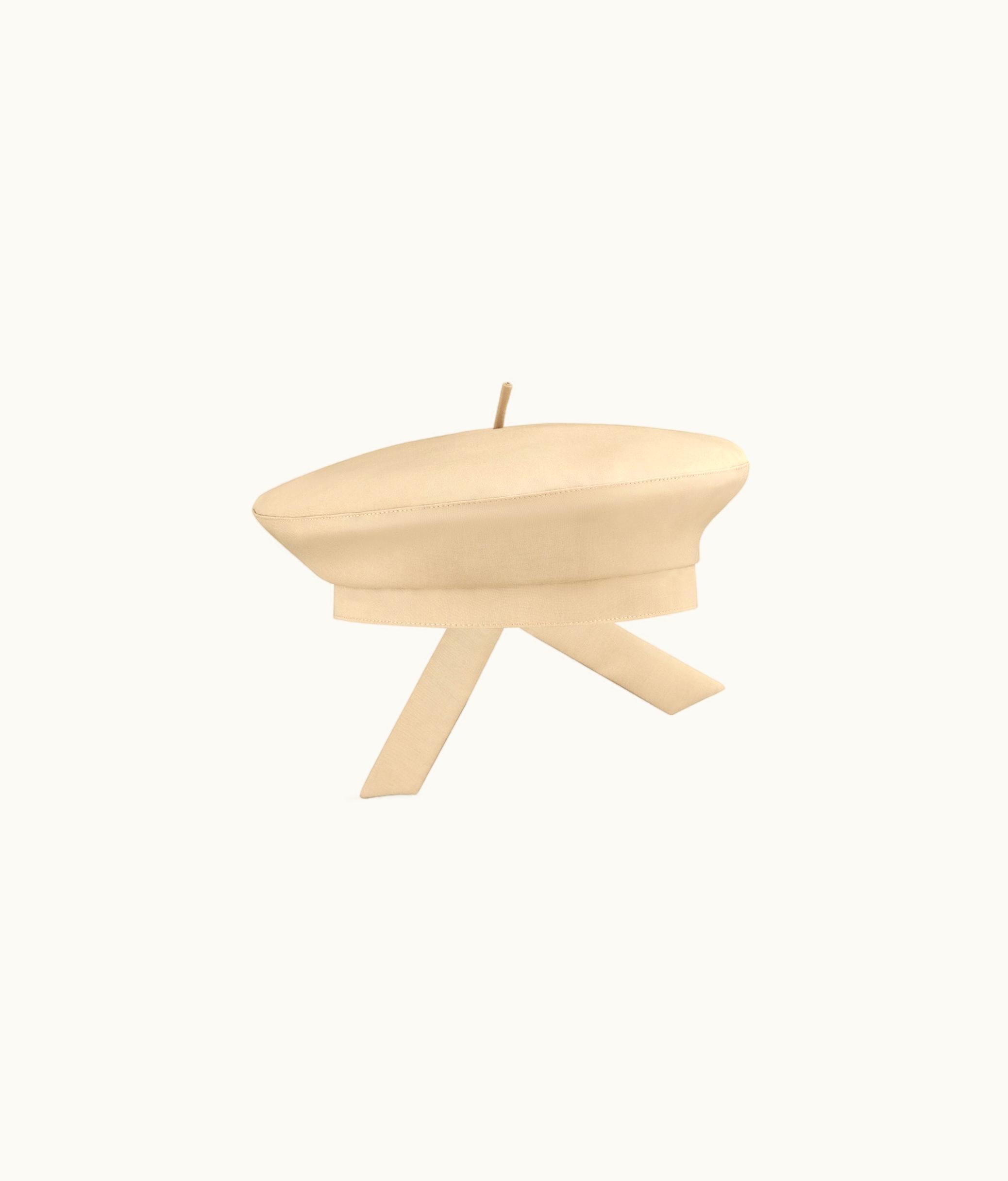 Dior Dior Arty Dior Oblique Beret With Bow - Beige Technical Cotton