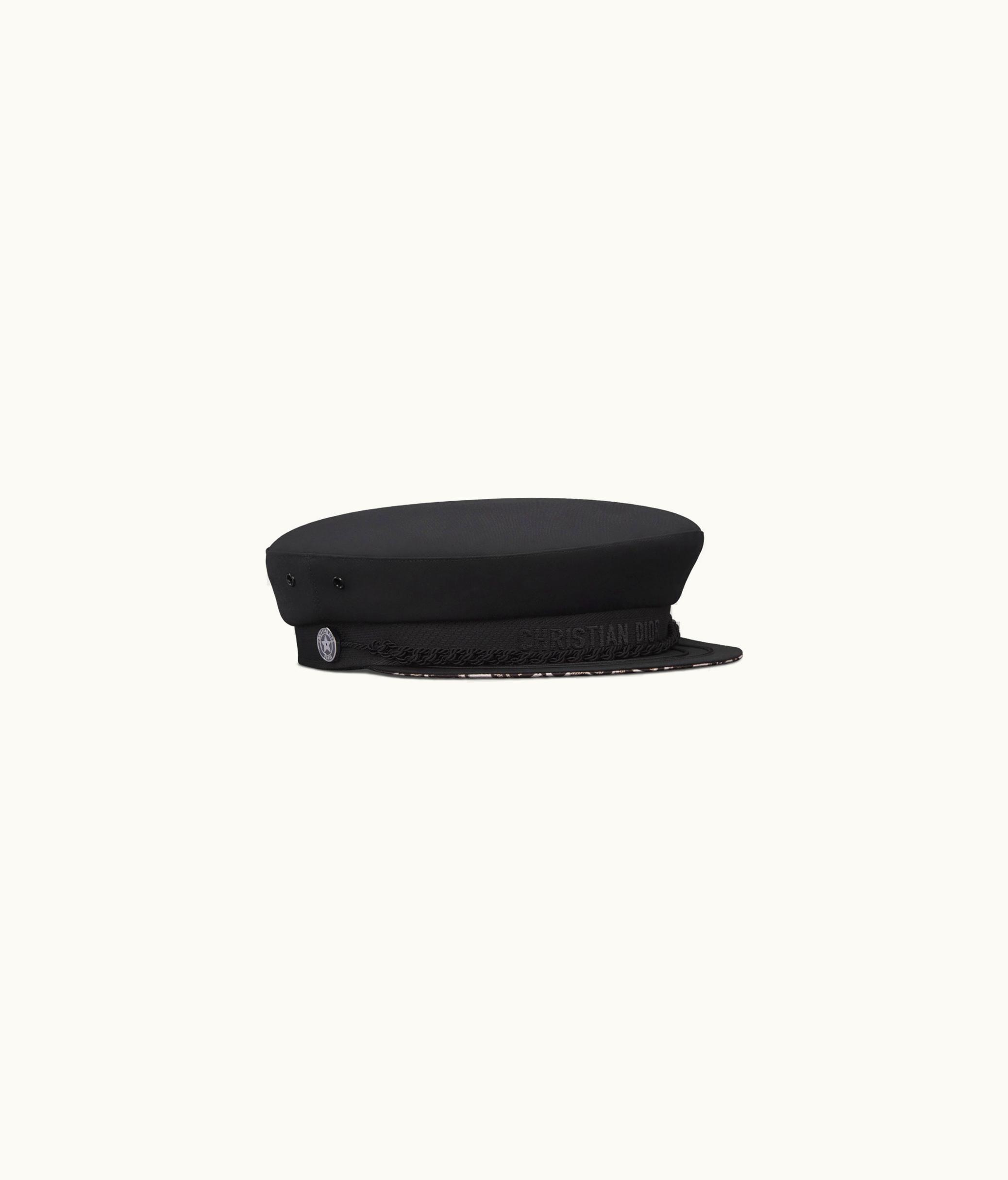 Dior Dior Oblique Diortravel Cap - Black Technical Cotton
