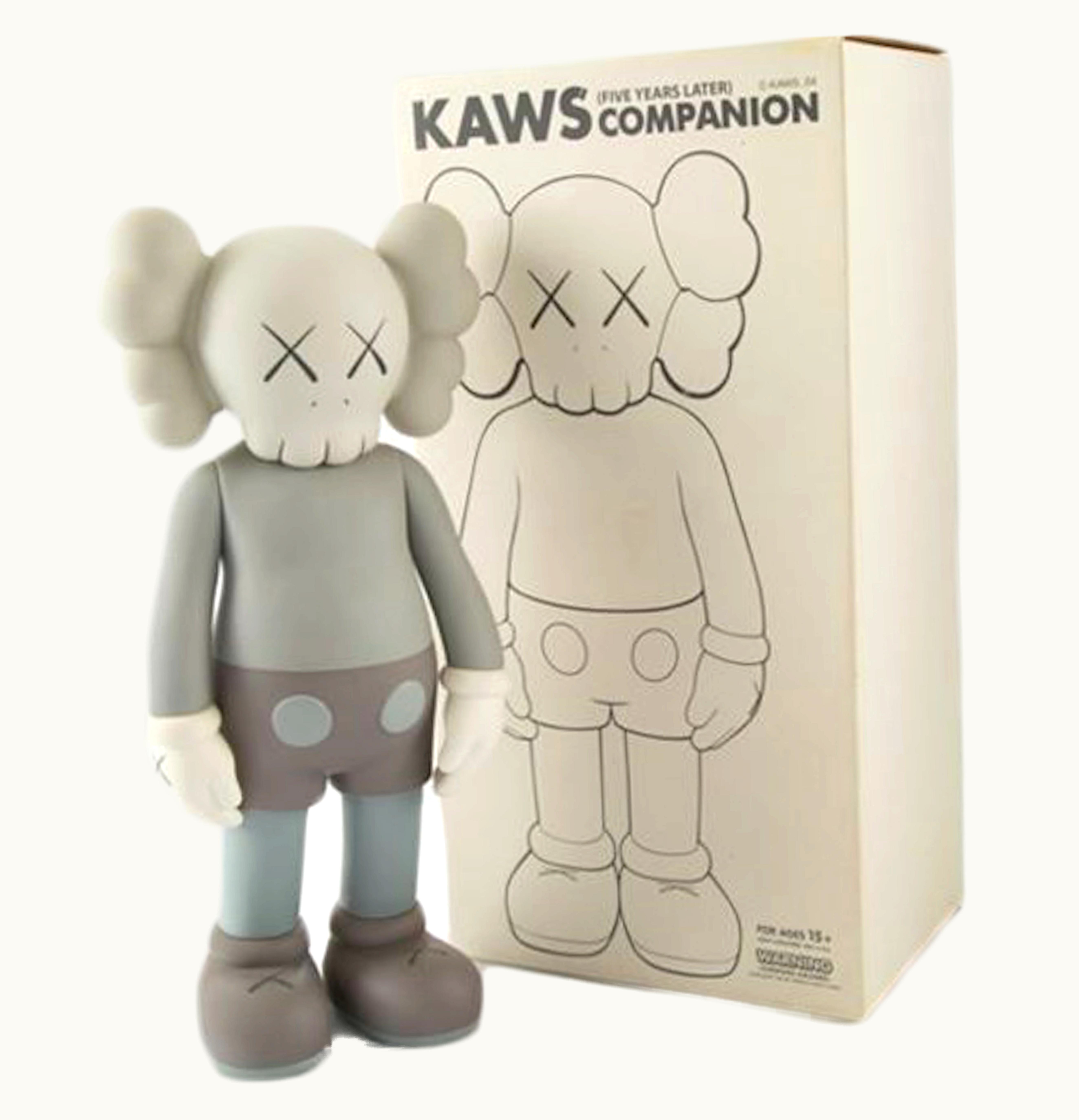 KAWS KAWS Five Years Later Companion Figure Grey