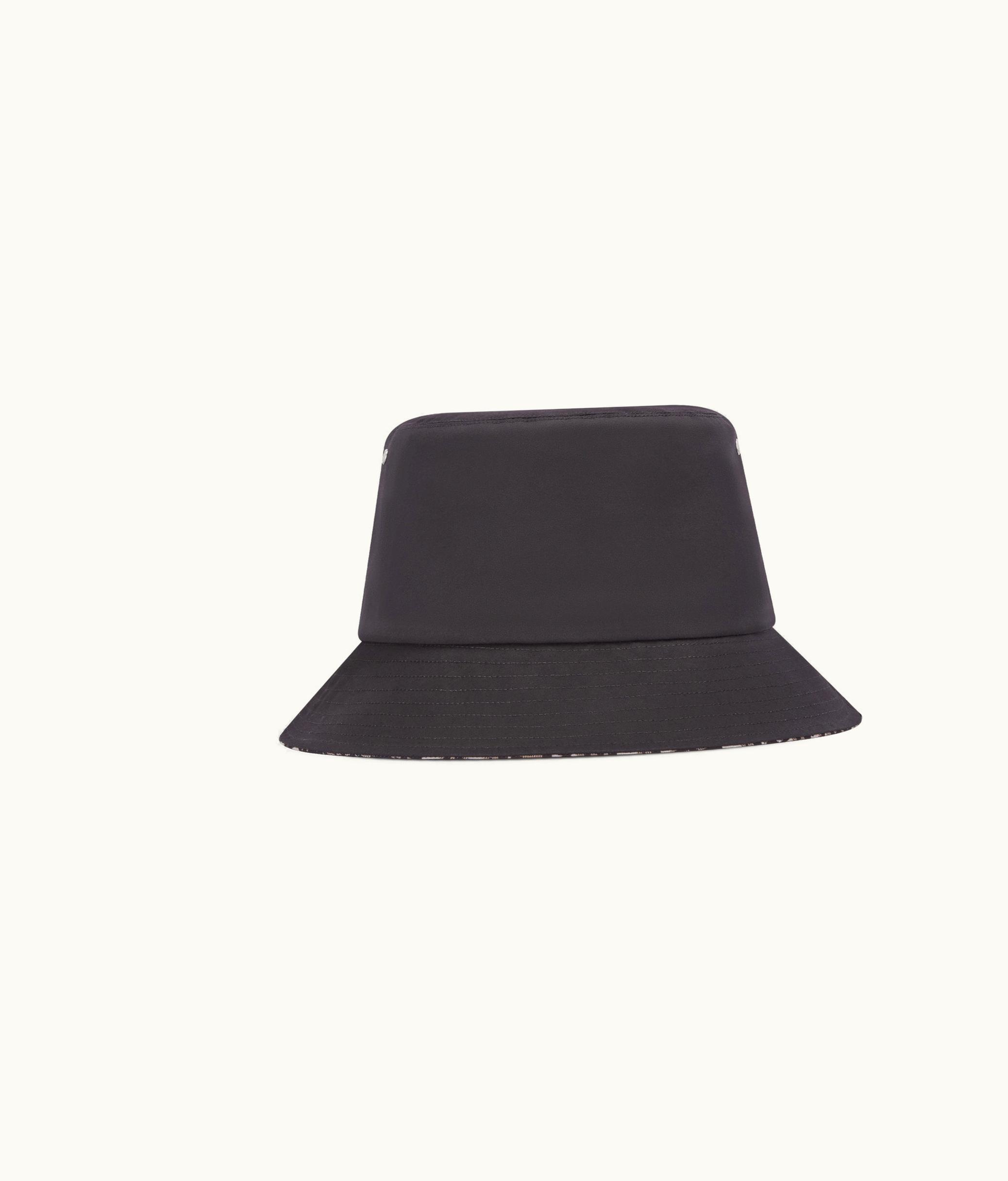 Dior Dior Reversible Teddy-D Small Brim Bucket Hat - Black Cotton Blend
