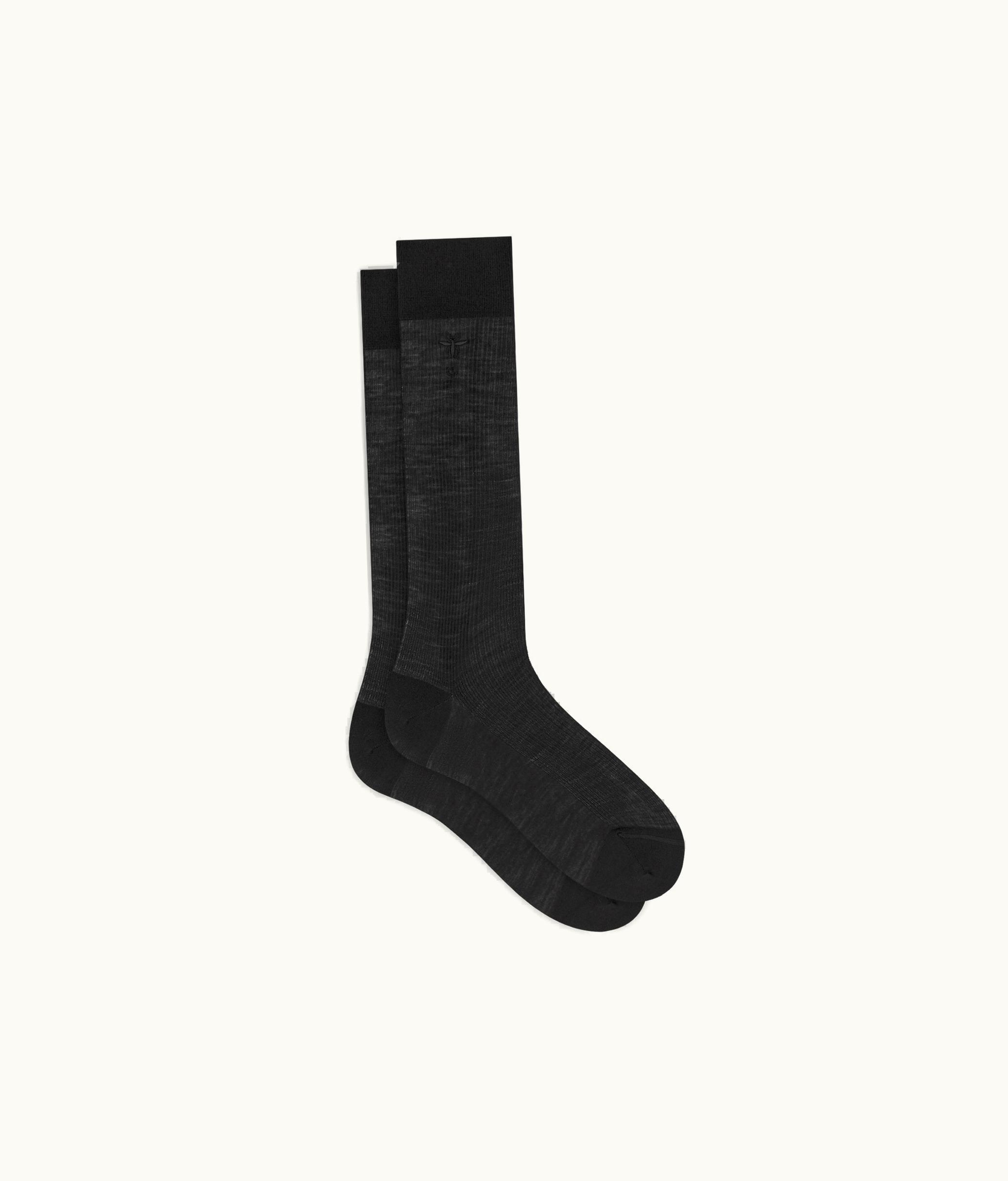 Dior Dior Bee Socks - Black Wool