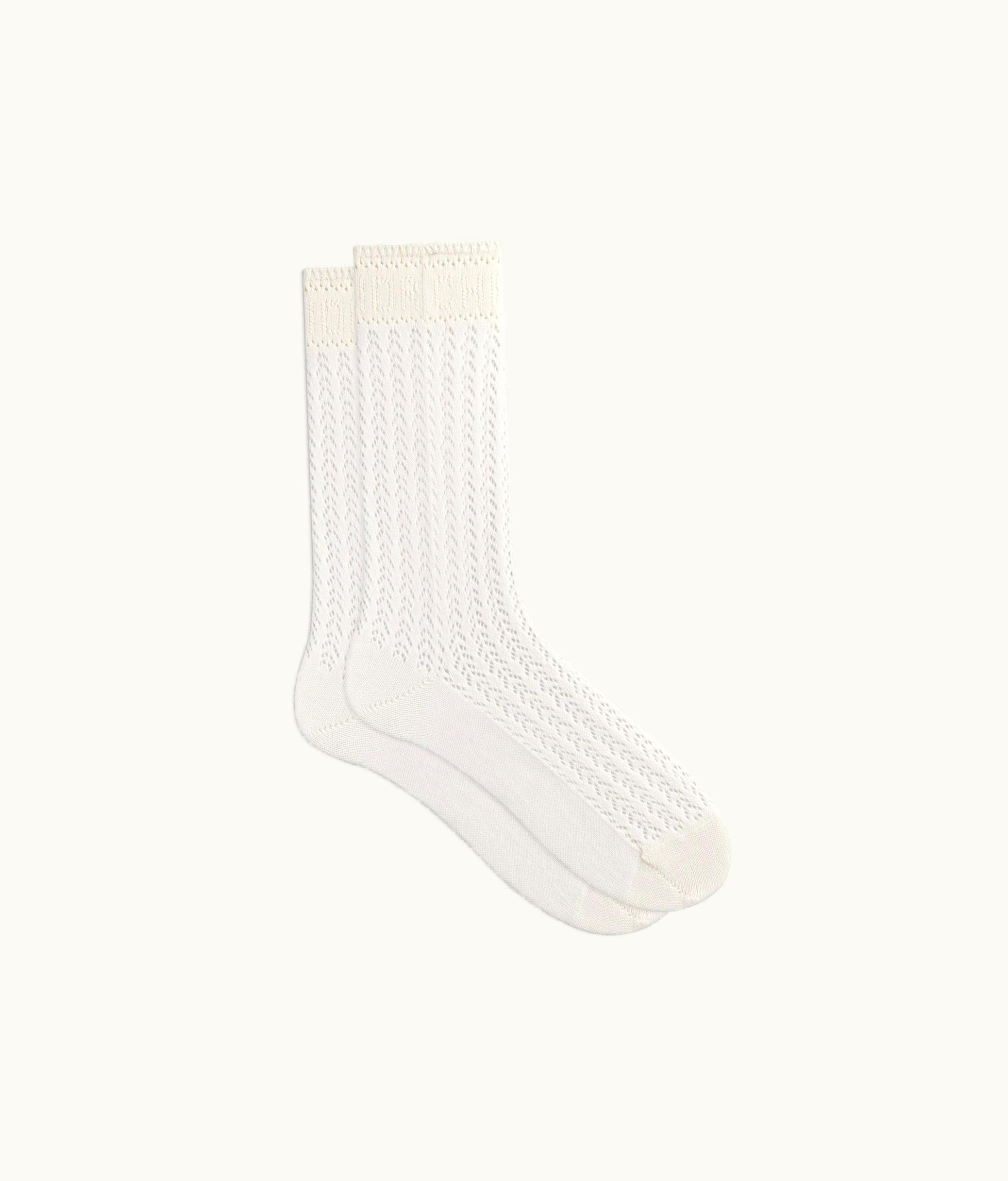 Dior Dior Socks - White Cotton Blend