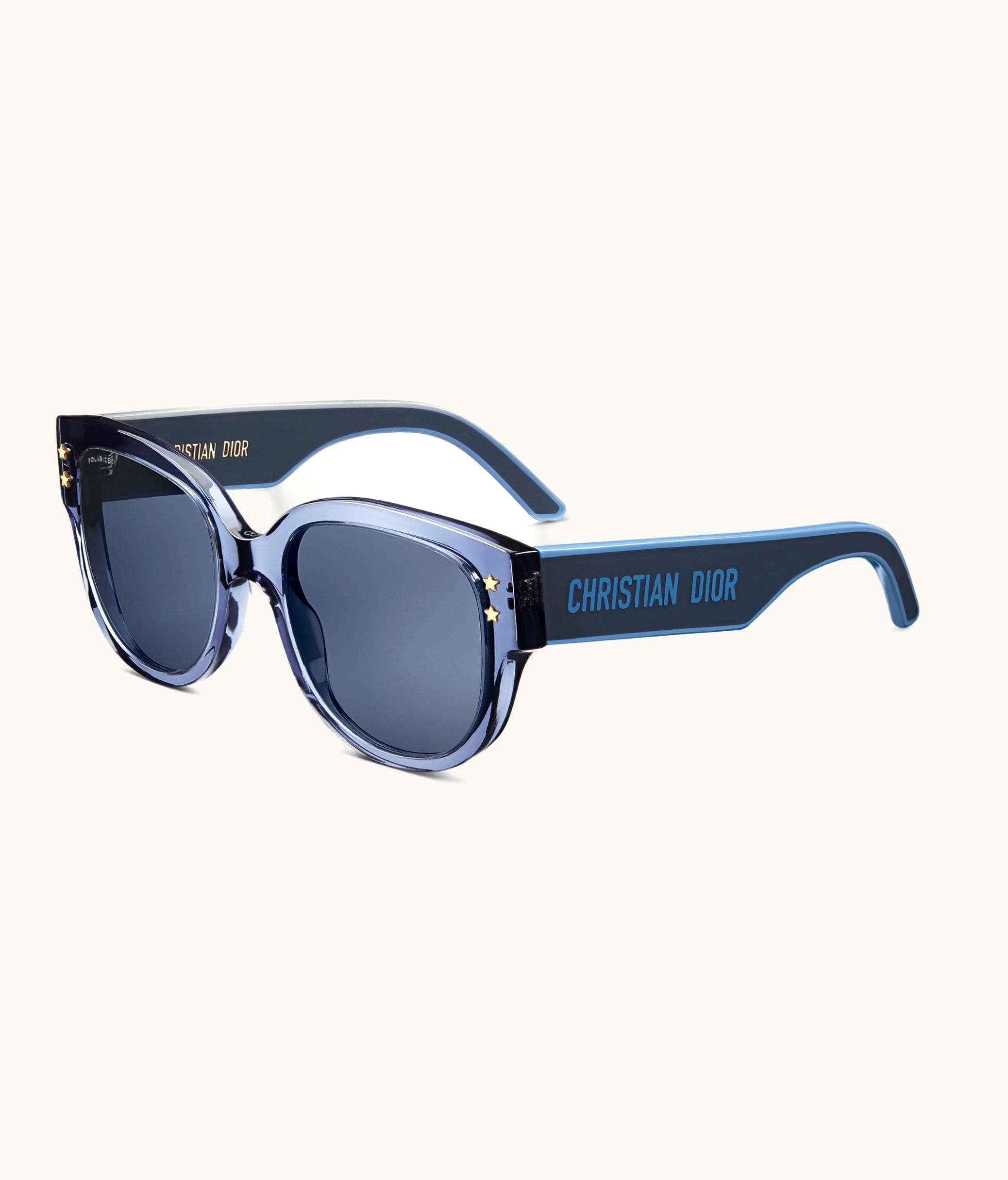 Dior Diorpacific B2i - Transparent Blue Butterfly Sunglasses