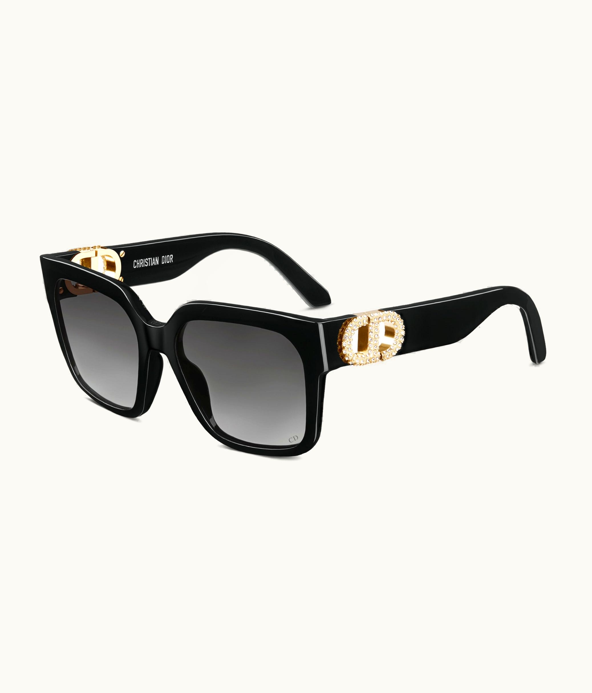 Dior Dior 30montaigne S11i Lunettes De Soleil Carrées Noires