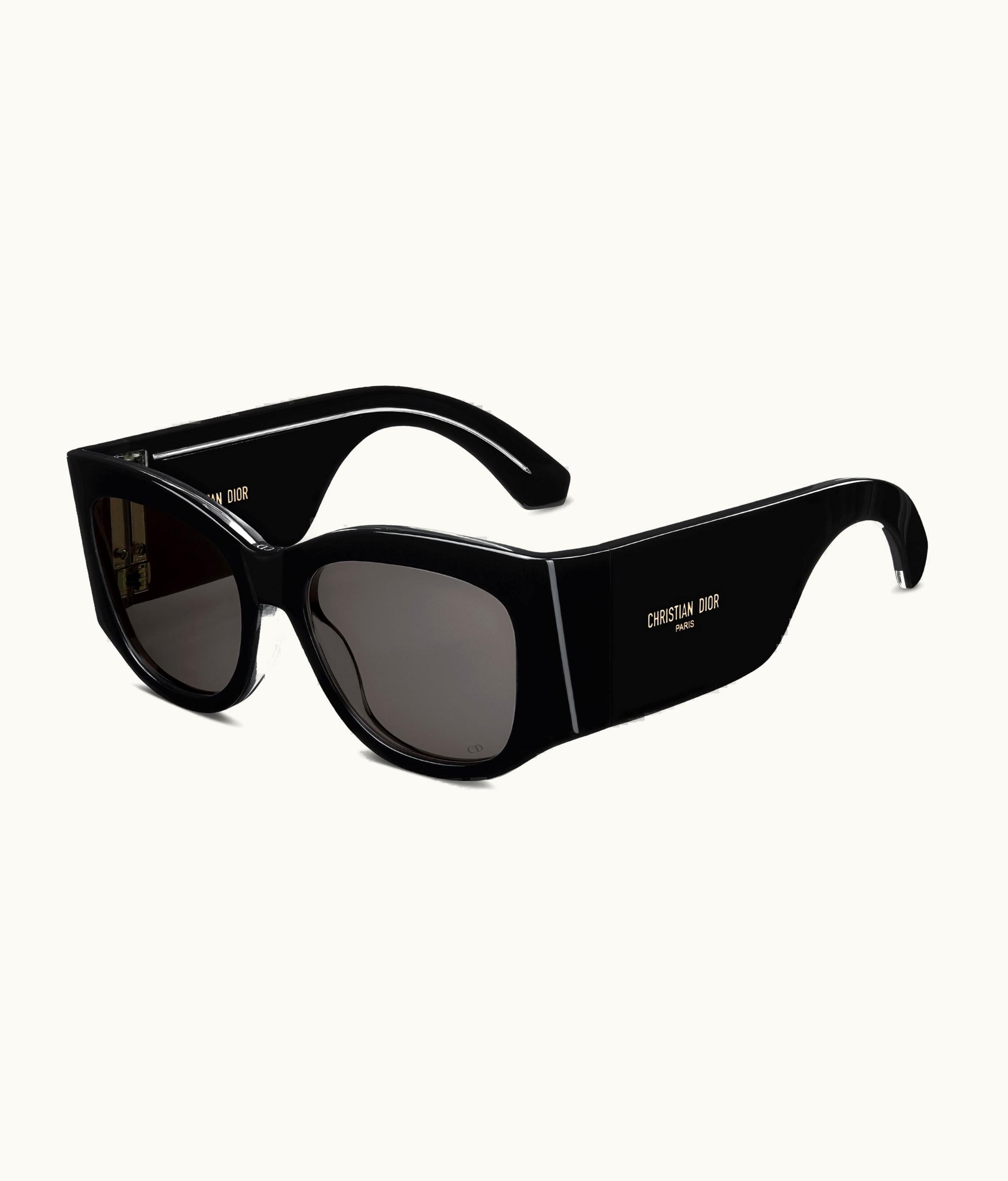 Dior Diornuit S1i - Black And Crystal Square Sunglasses