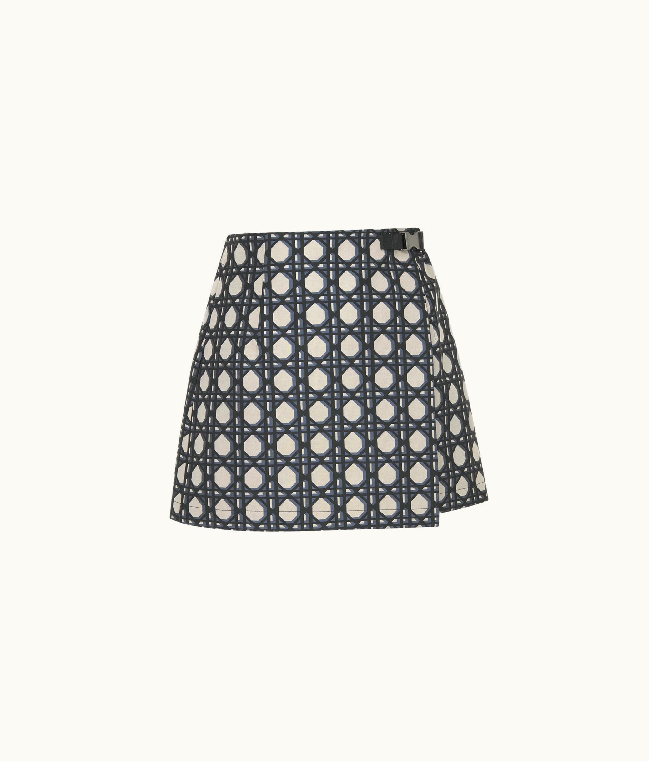 Dior Dior Macrocannage Skort - Navy Blue Technical Taffeta