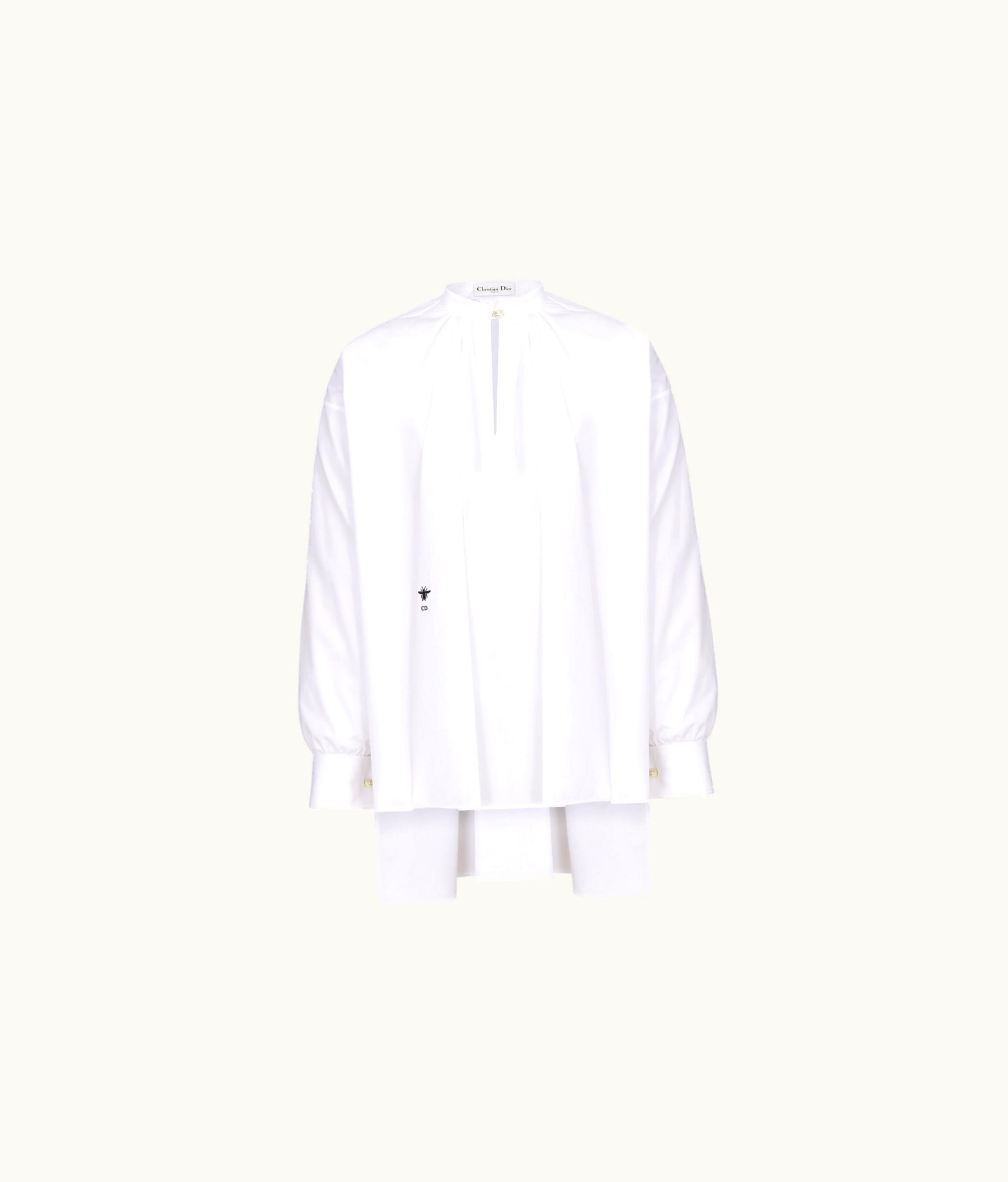 Dior Dior Cruise 2024 Cotton Poplin Blouse White