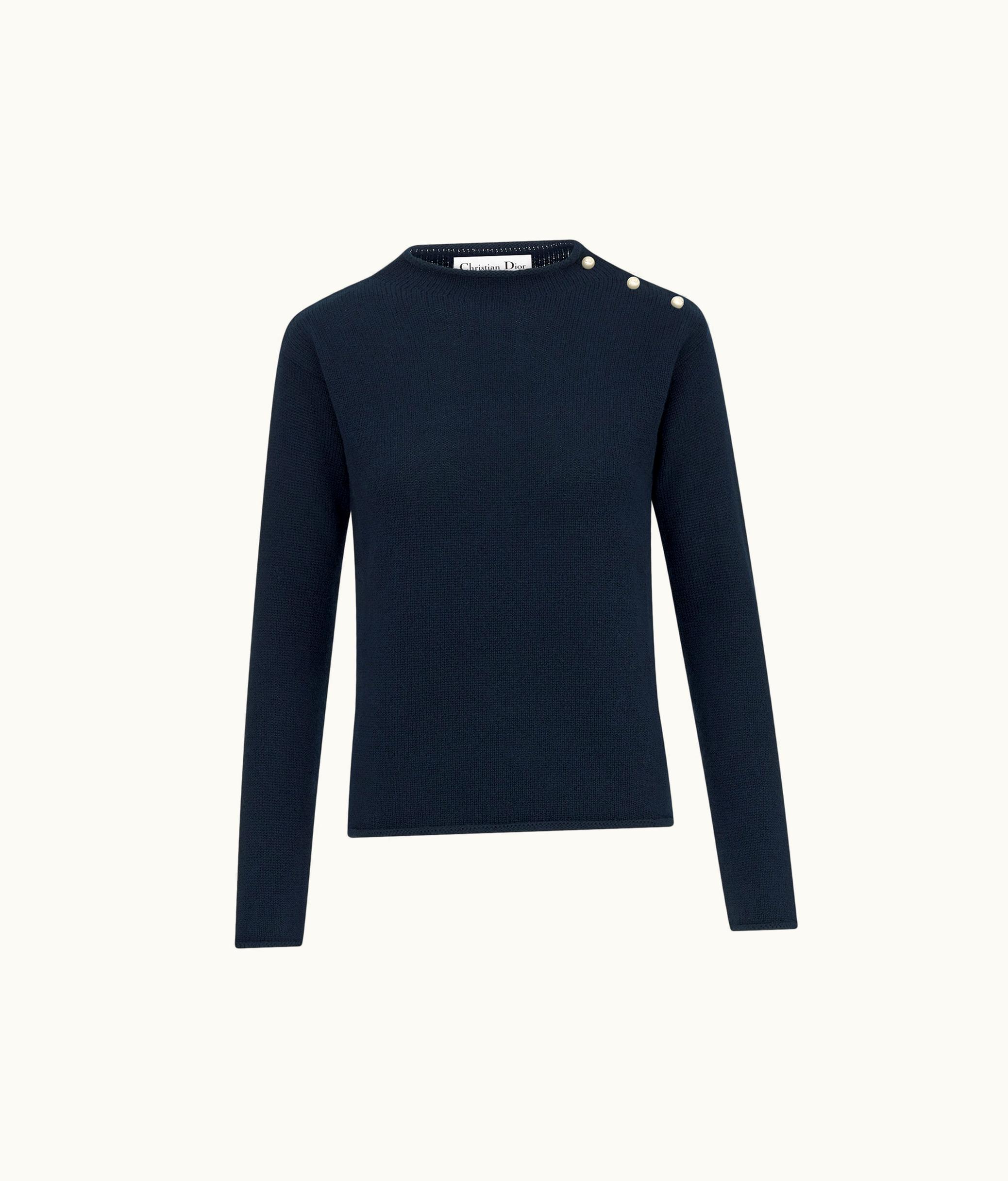 Dior Dior Sweater - Deep Blue Cashmere Knit