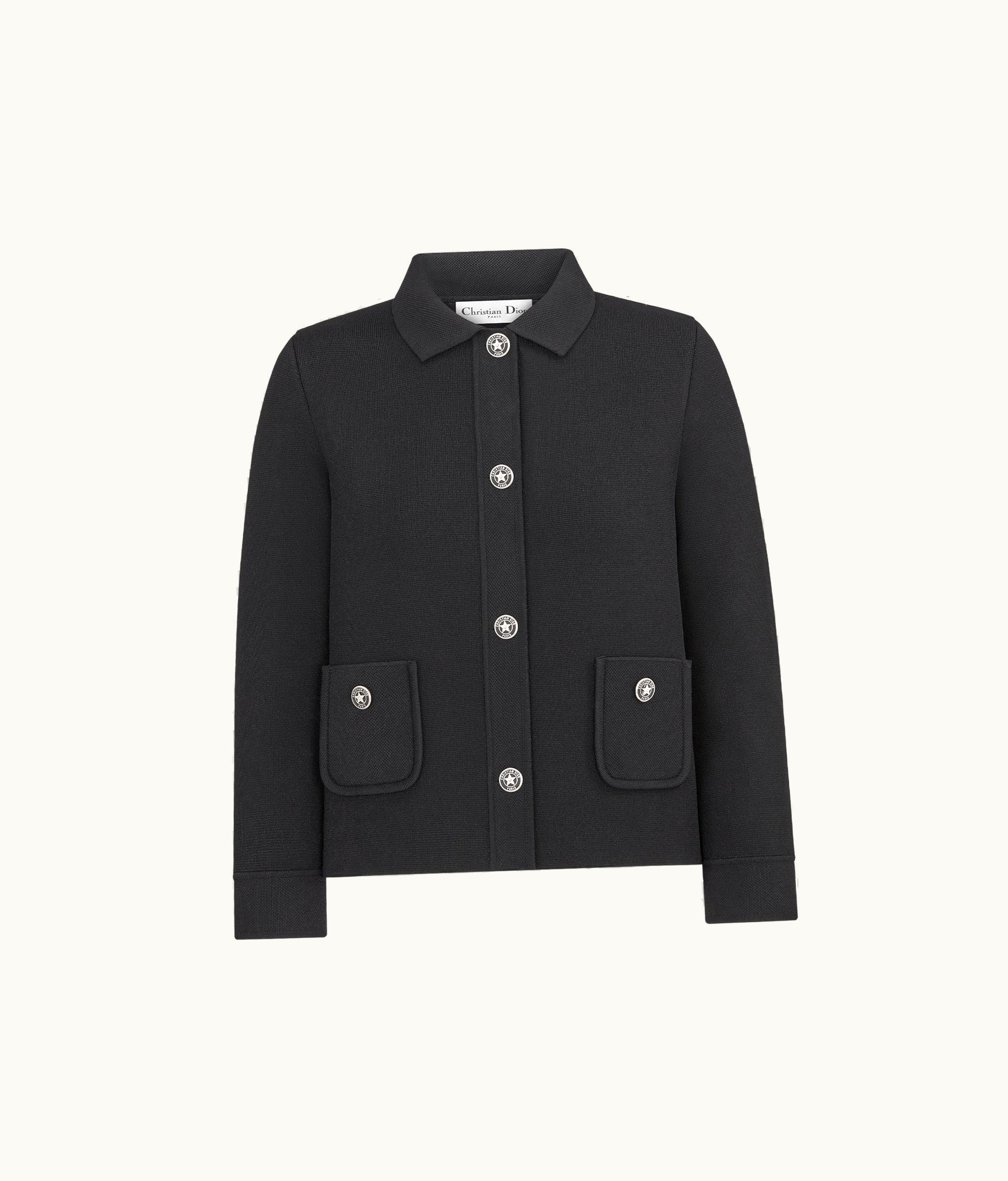 Dior Dior Cropped Jacket - Black Technical Mesh