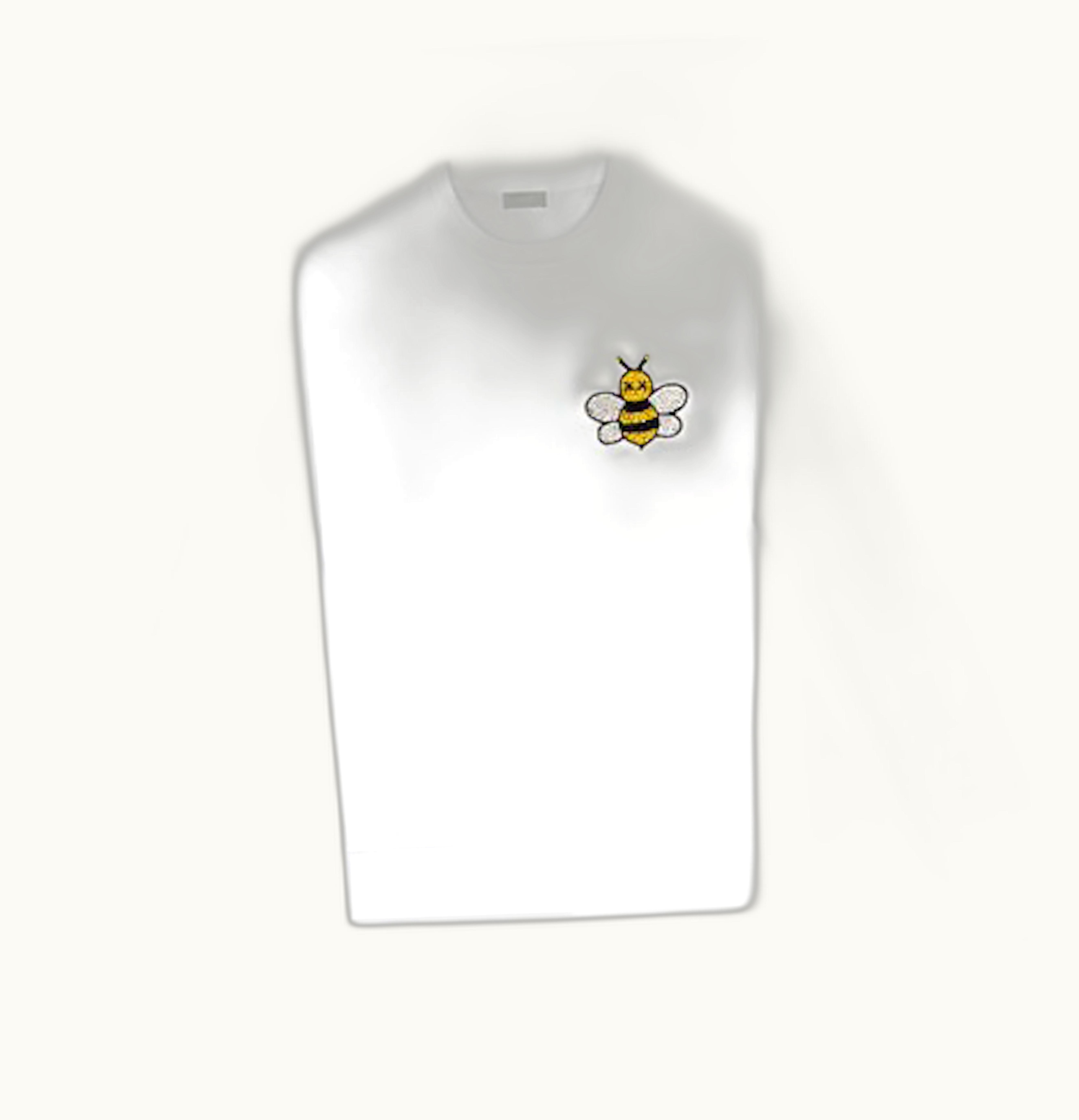 KAWS KAWS x Dior Jeweled Bee Crewneck Sweatshirt White