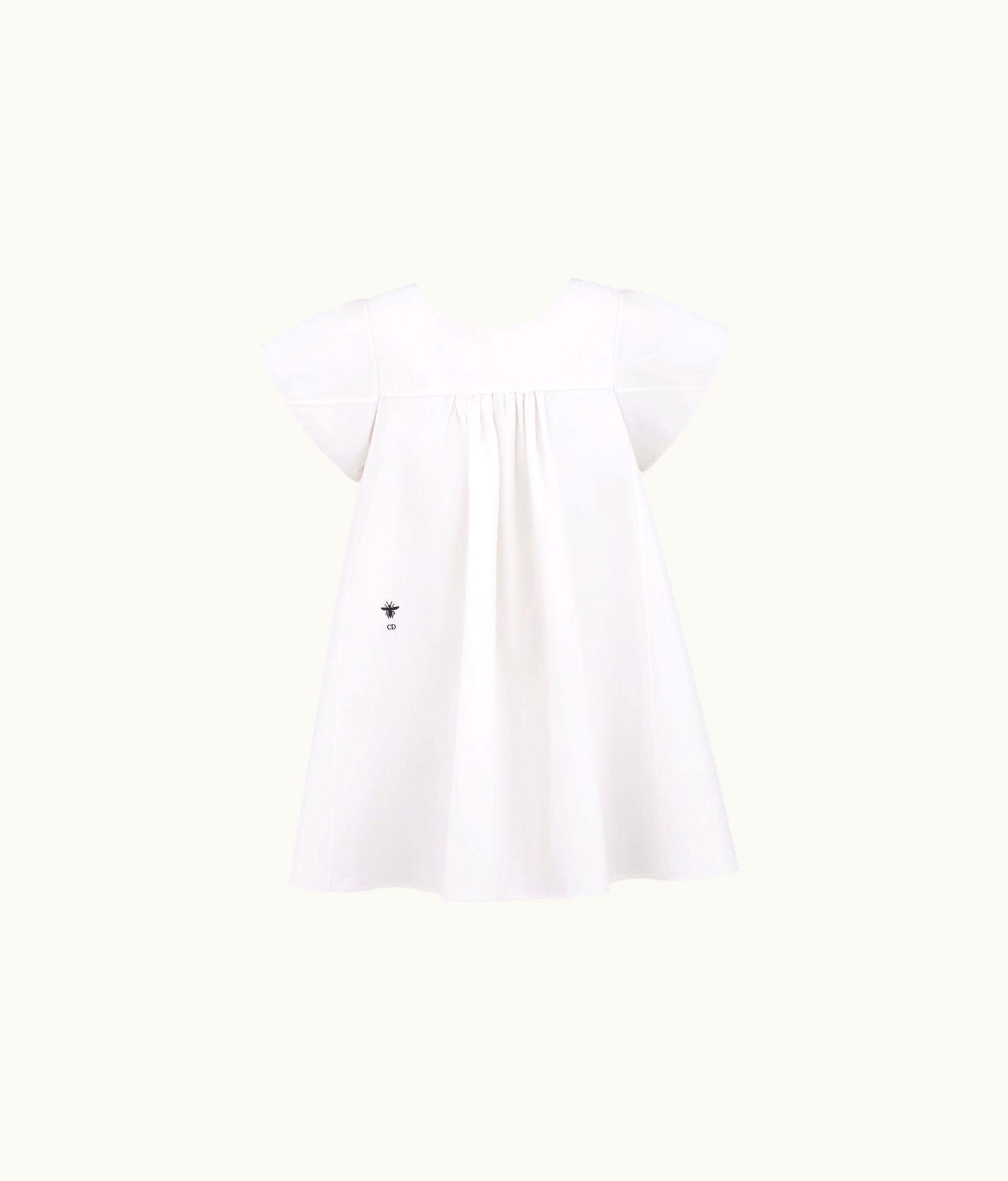 Dior Dior Huipil-Inspired Blouse - Ecru Cotton And Silk Poplin