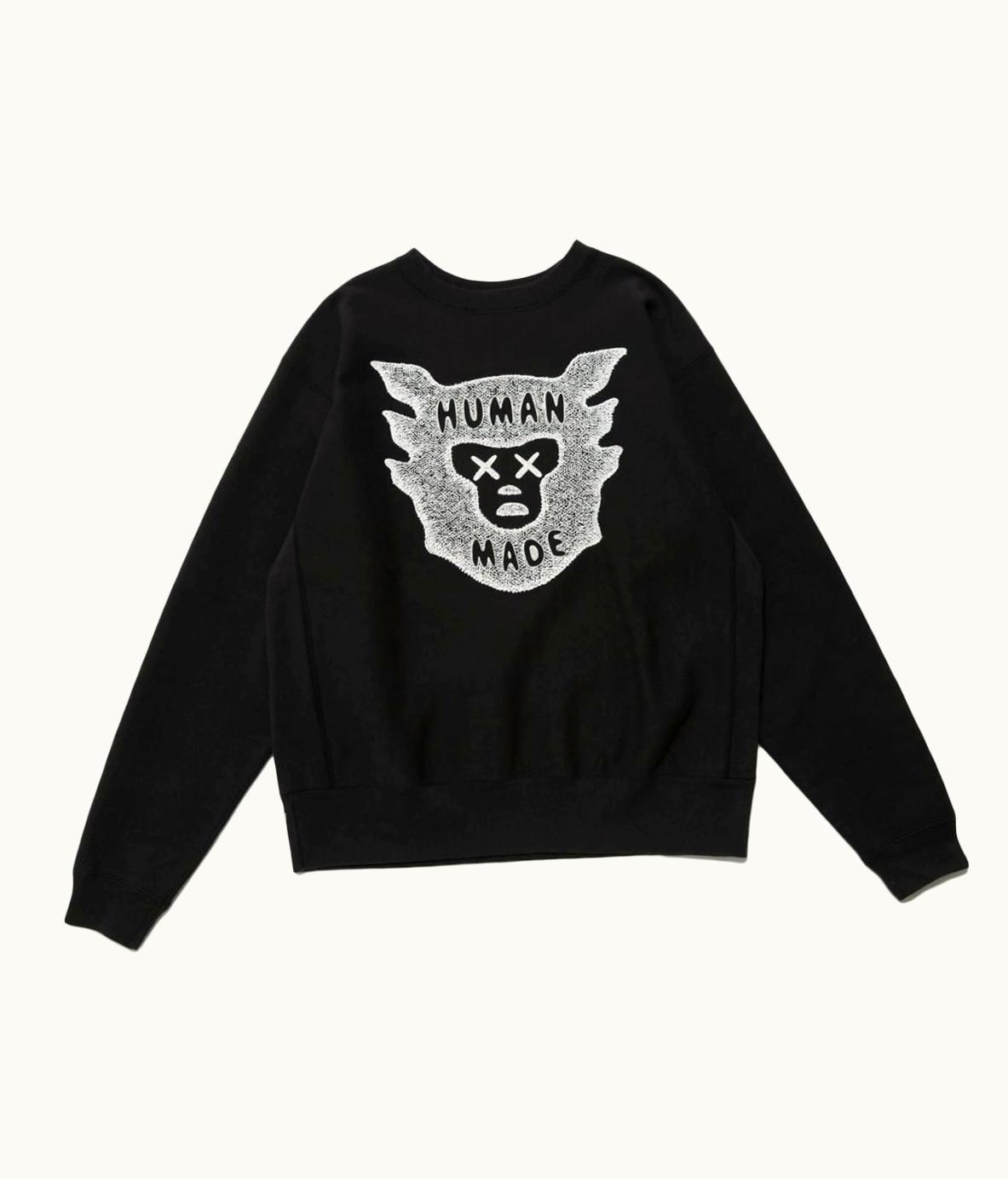 KAWS KAWS x Human Made 1 Sweatshirt Black