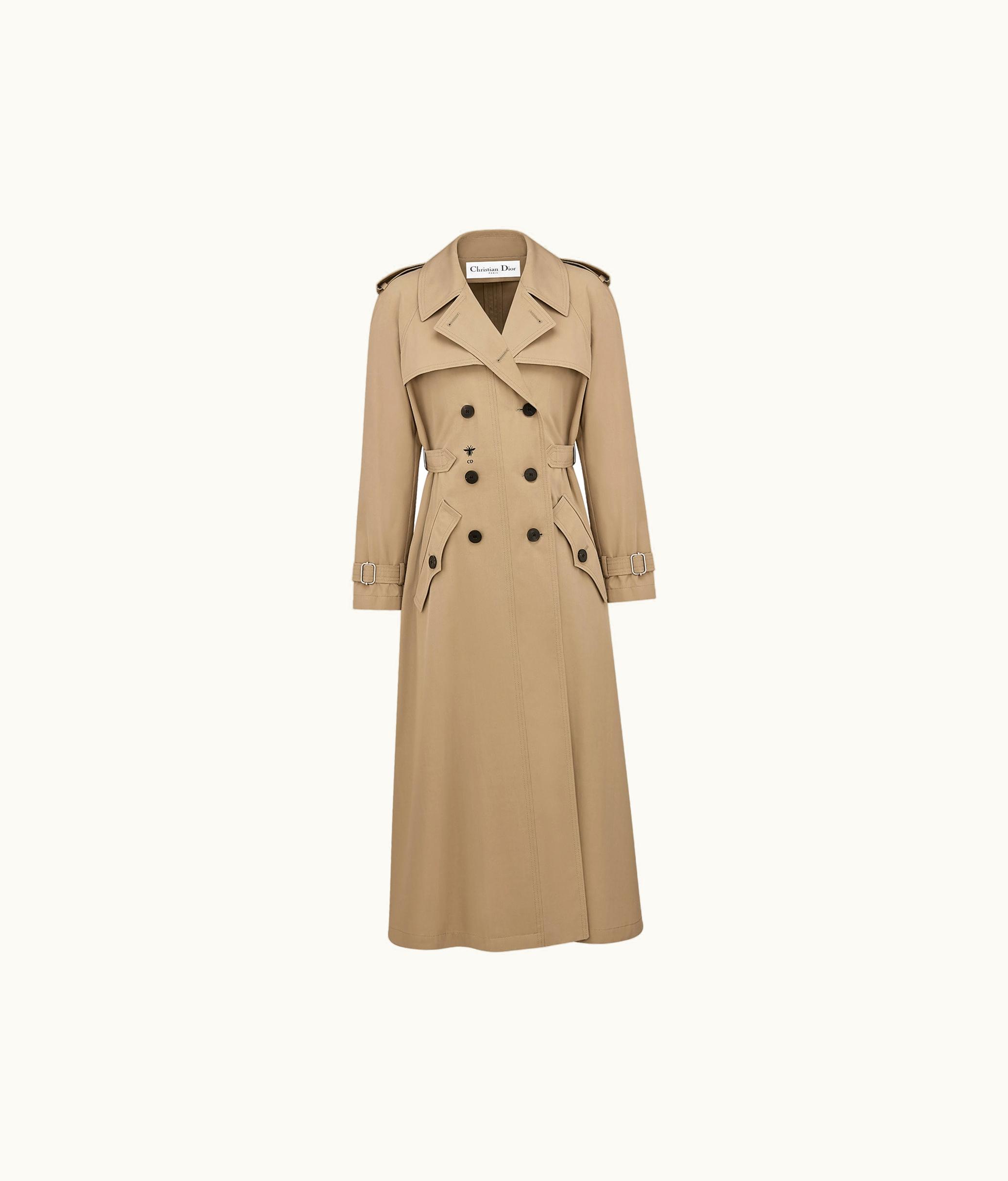 Dior Dior Trench Coat - Beige Cotton