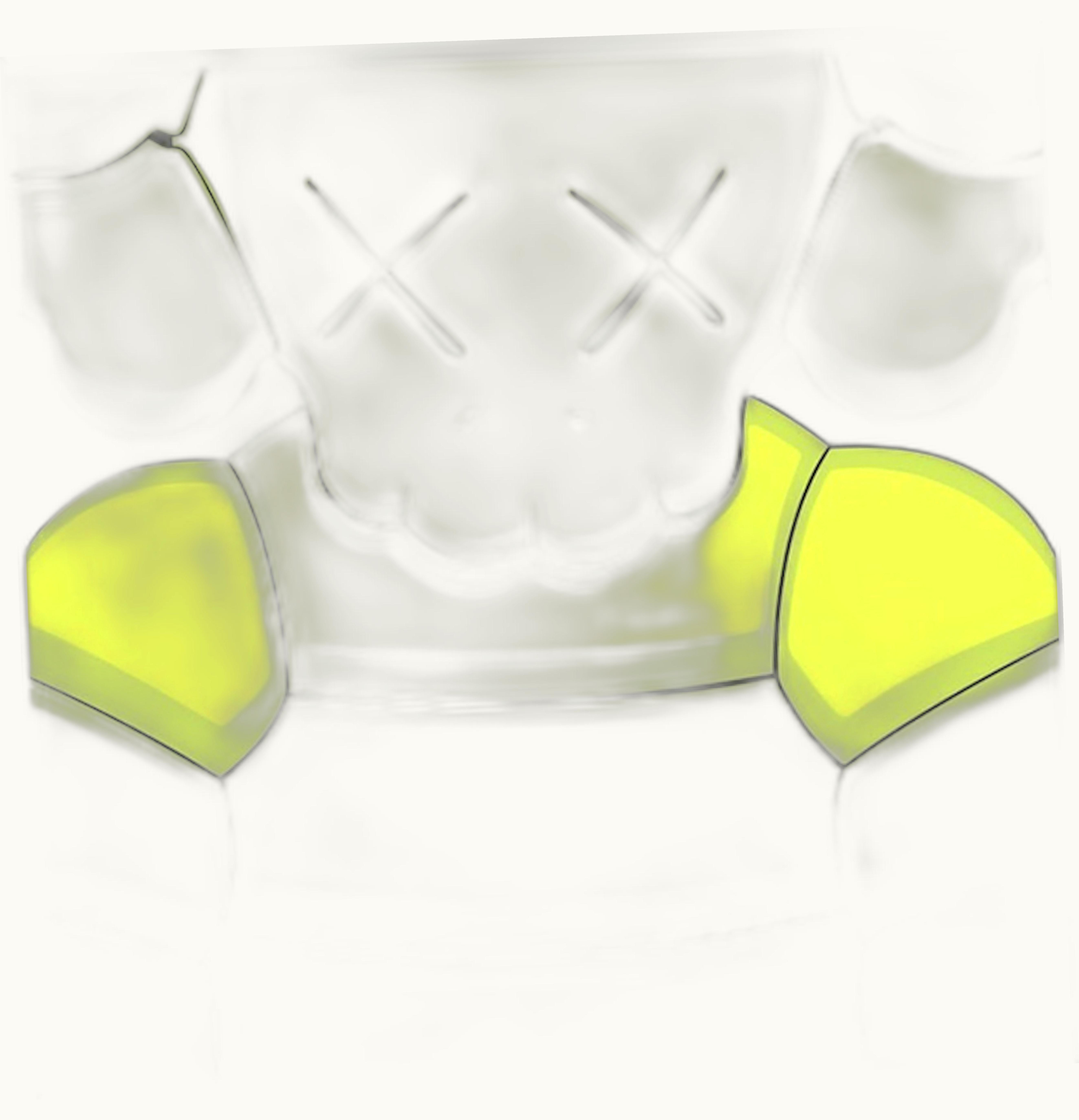 KAWS KAWS What Party Print 7 Yellow Signed Edition of 100