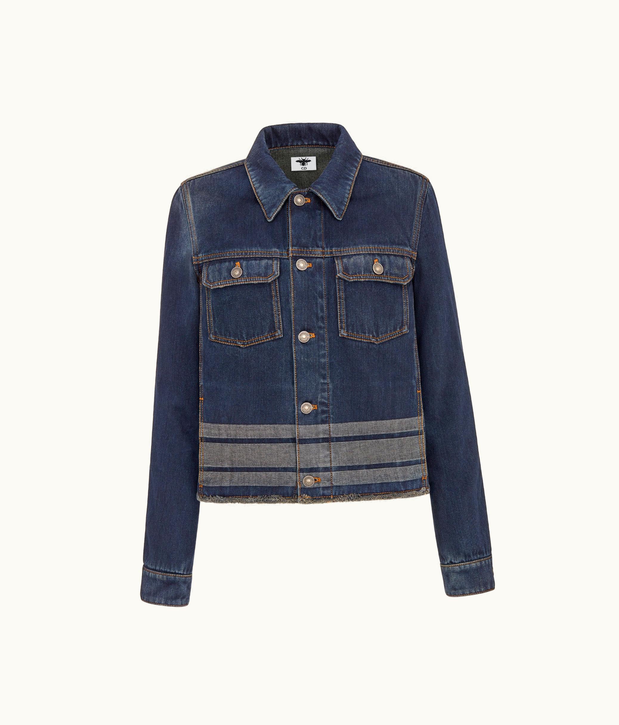 Dior Dior Denim Couture Jacket - Deep Blue Cotton Denim