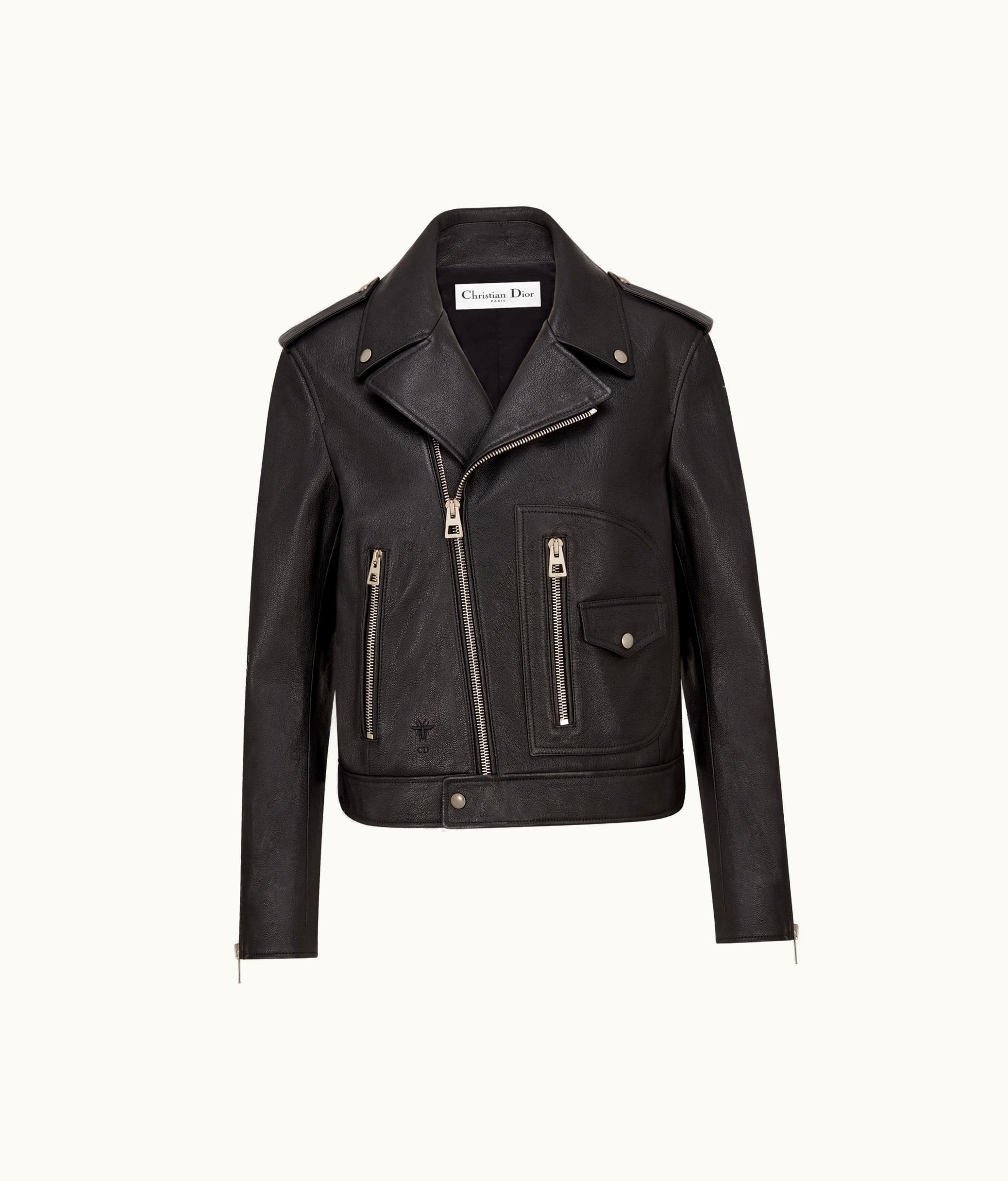 Dior Dior Biker Jacket - Black Goatskin