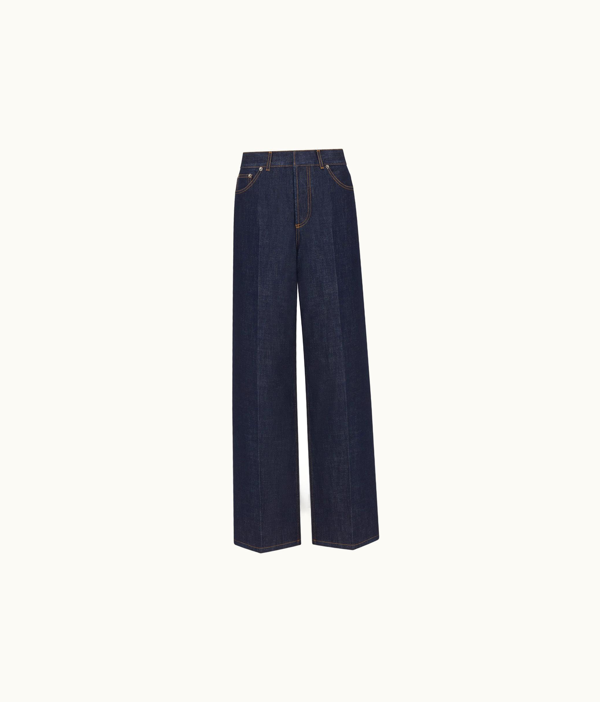 Dior Dior 8 Flared Jeans, D05 - Deep Blue Cotton Denim