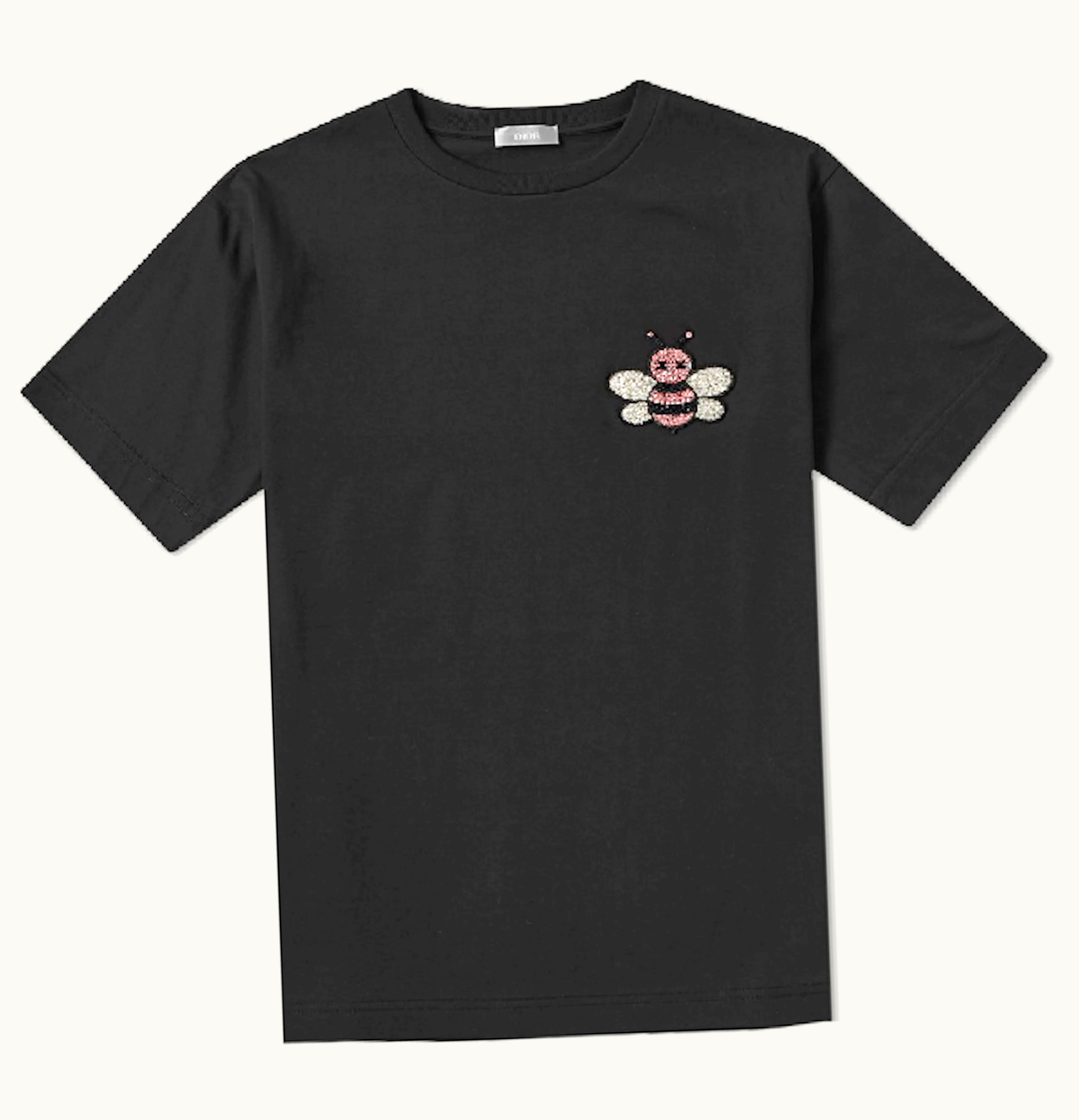 KAWS KAWS x Dior Crystal Bee T Shirt Black