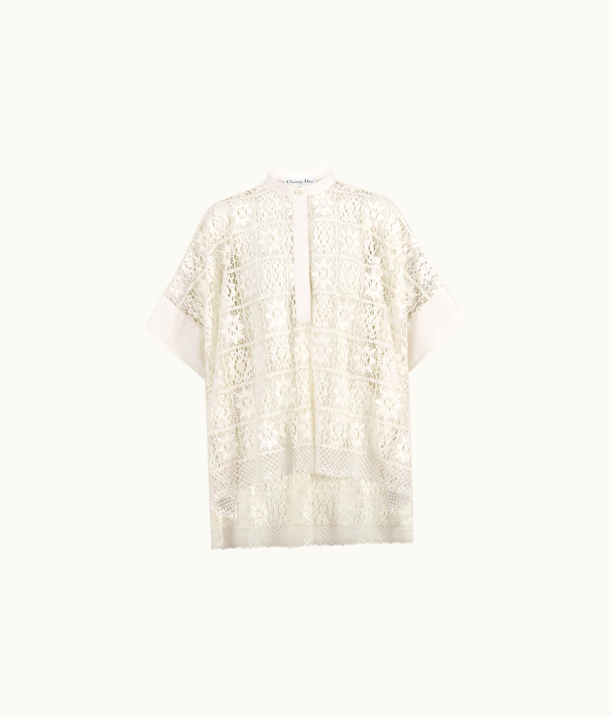 Dior Dior Blouse - Ecru Technical Cotton Lace