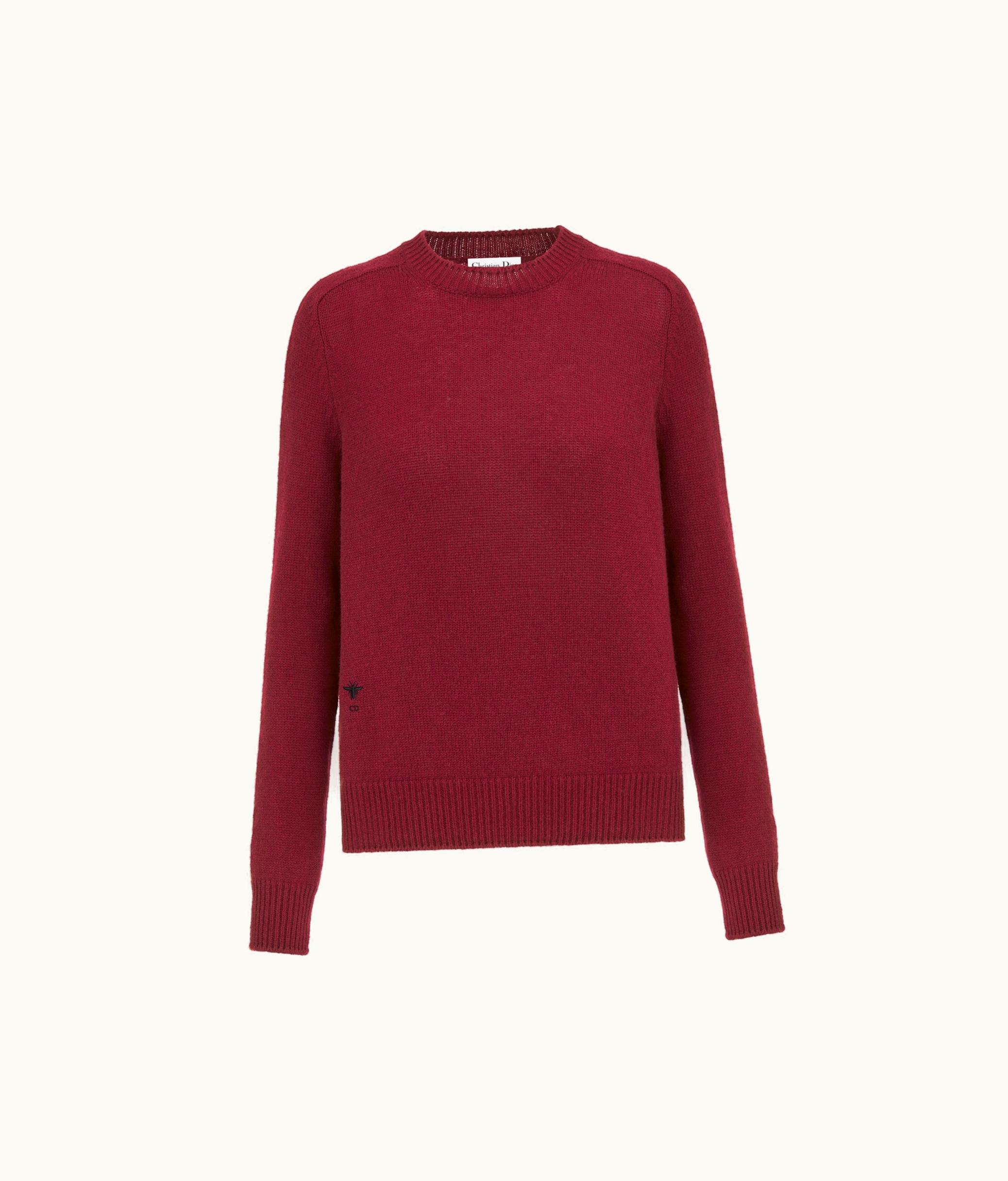 Dior Dior Sweater - Burgundy Cashmere Knit