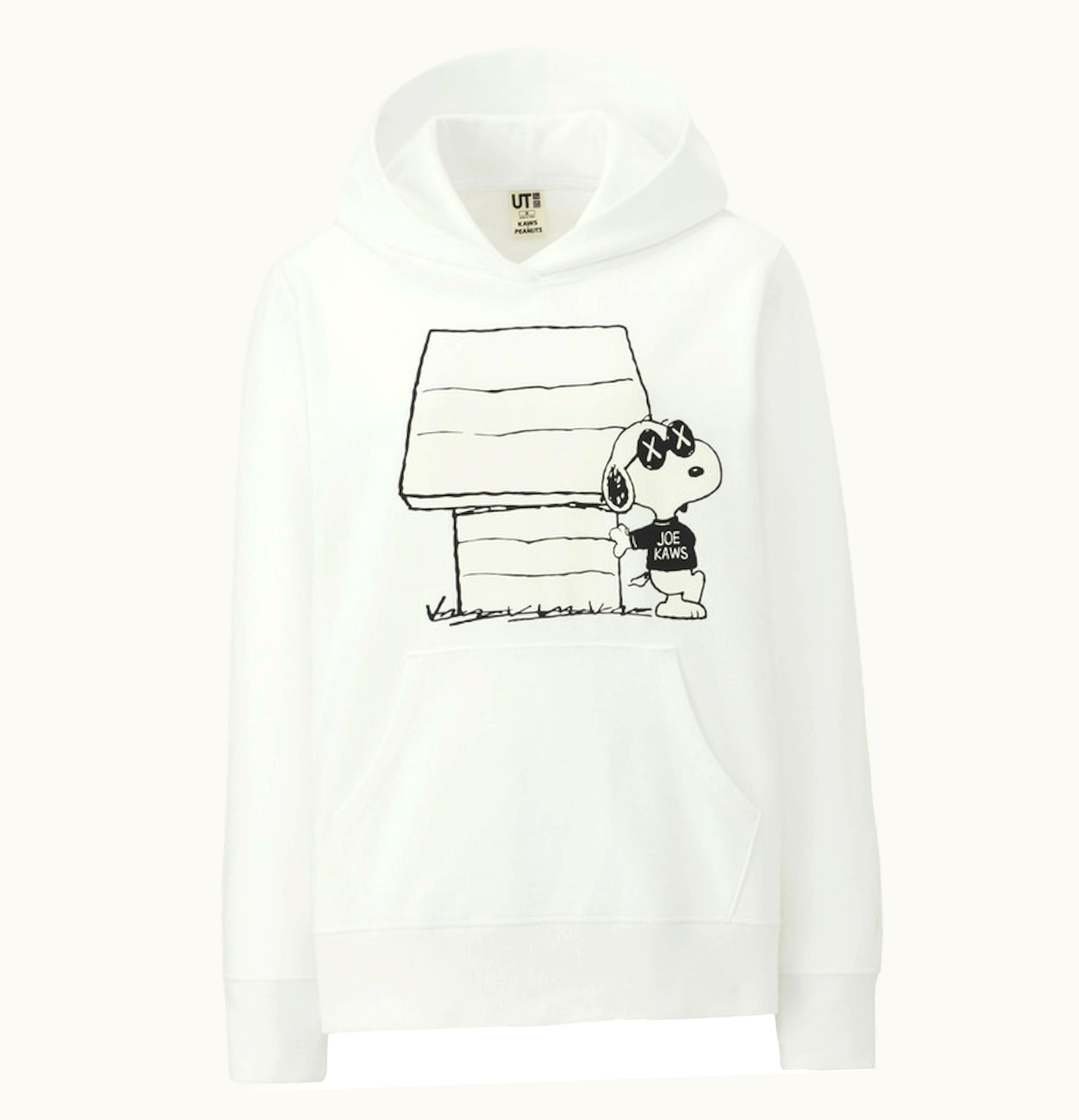 KAWS KAWS x Uniqlo x Peanuts Joe Kaws Doghouse Hoodie US Womens Sizing White