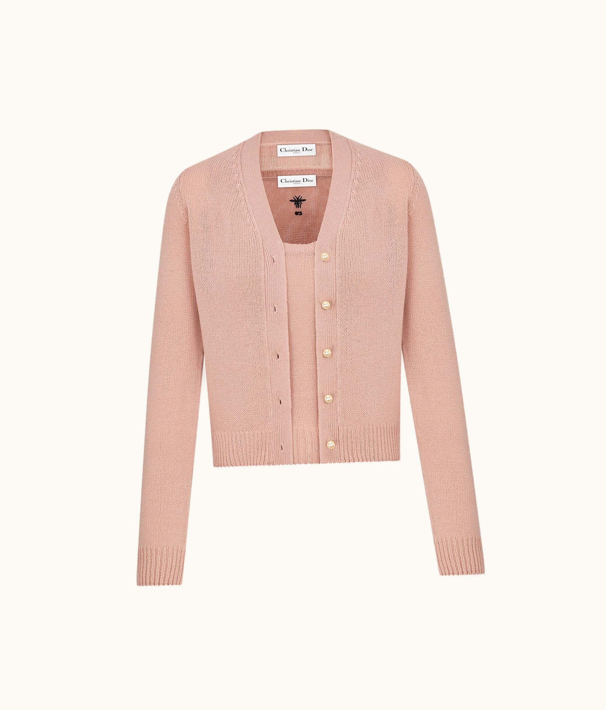 Dior Dior Twin-Set - Pink Cashmere Knit