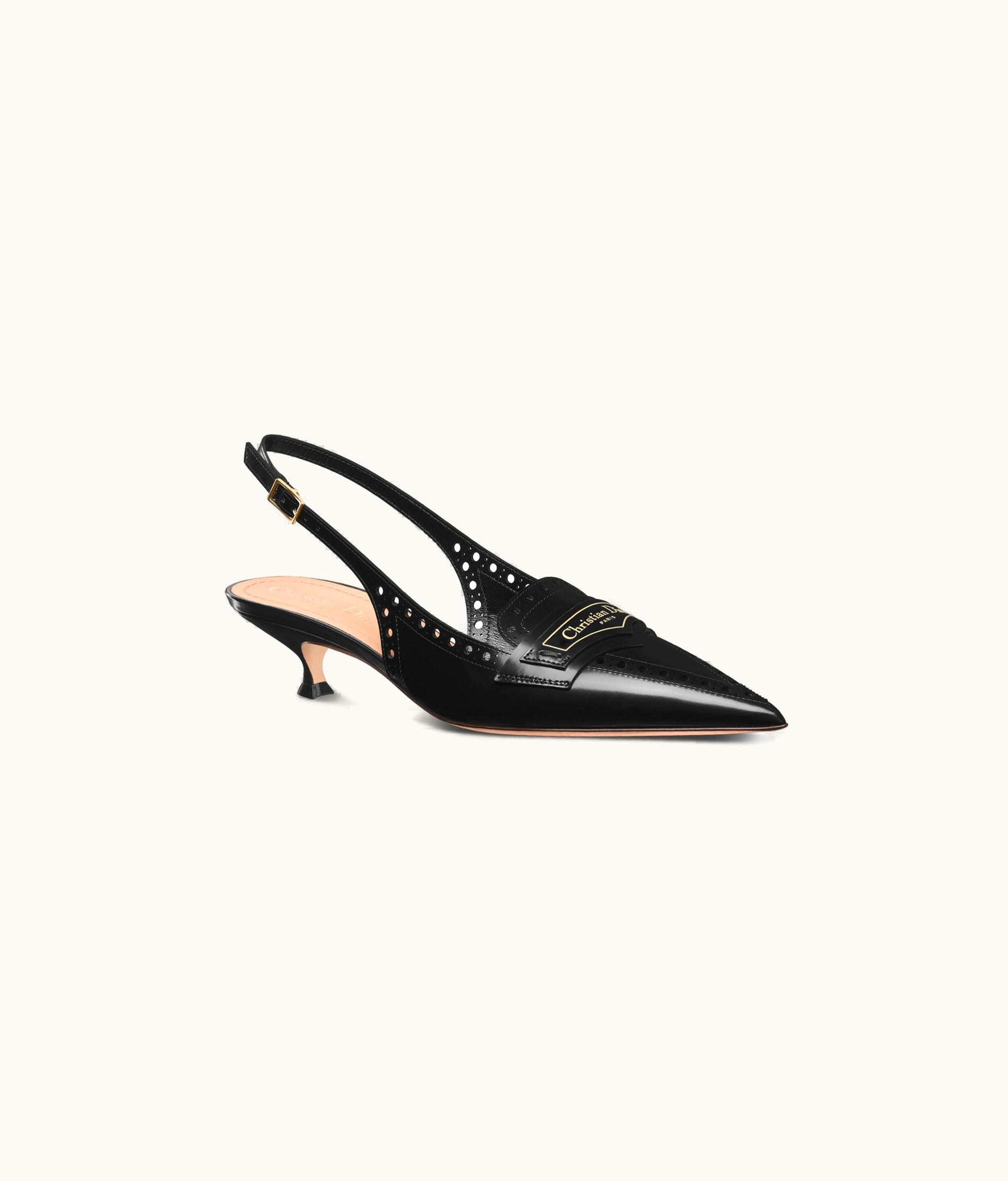 Dior Dior Boy 2024 Slingback Pump Black Calfskin