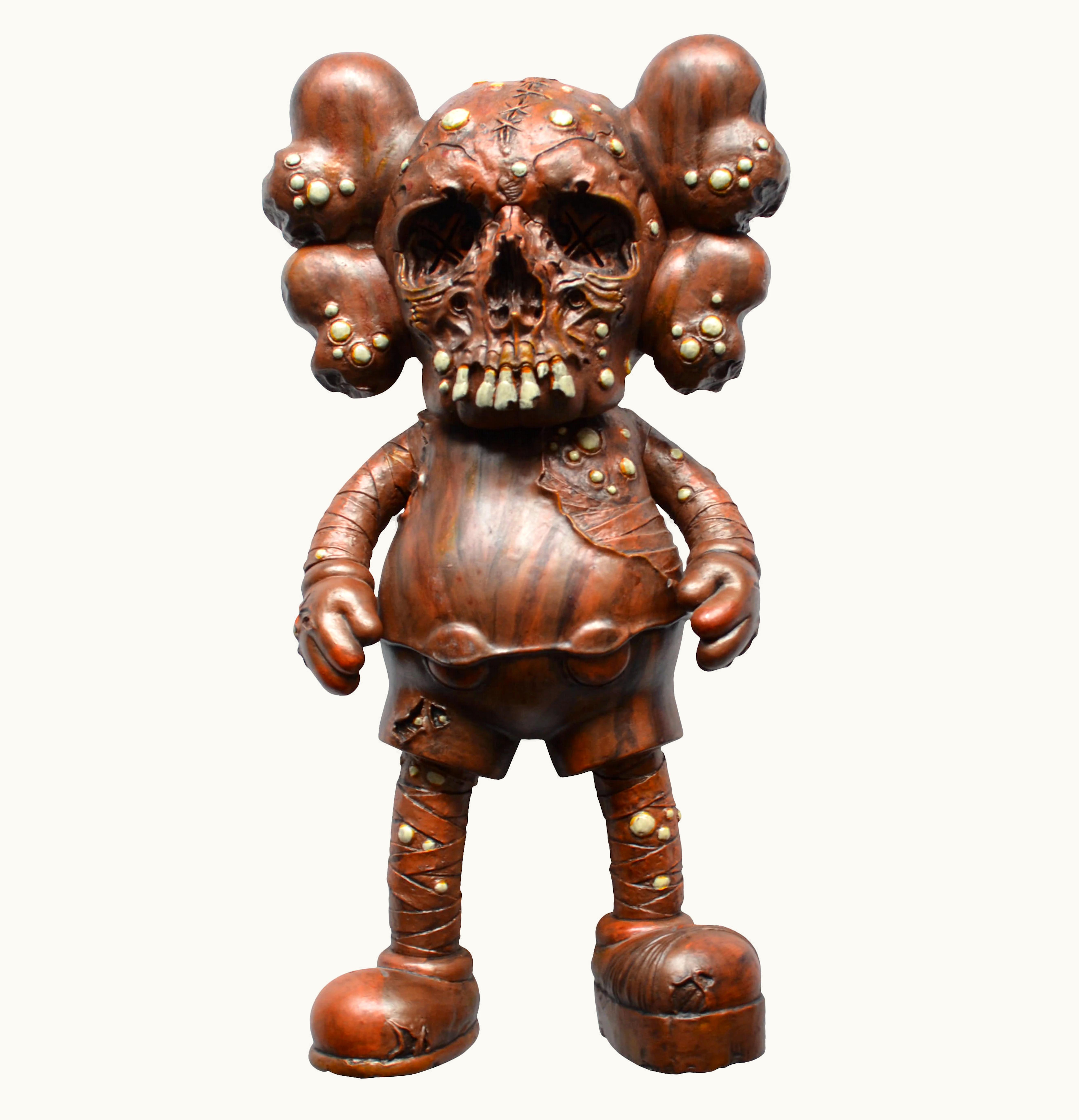 KAWS KAWS Pushead Companion Vinyl Figure Bronze
