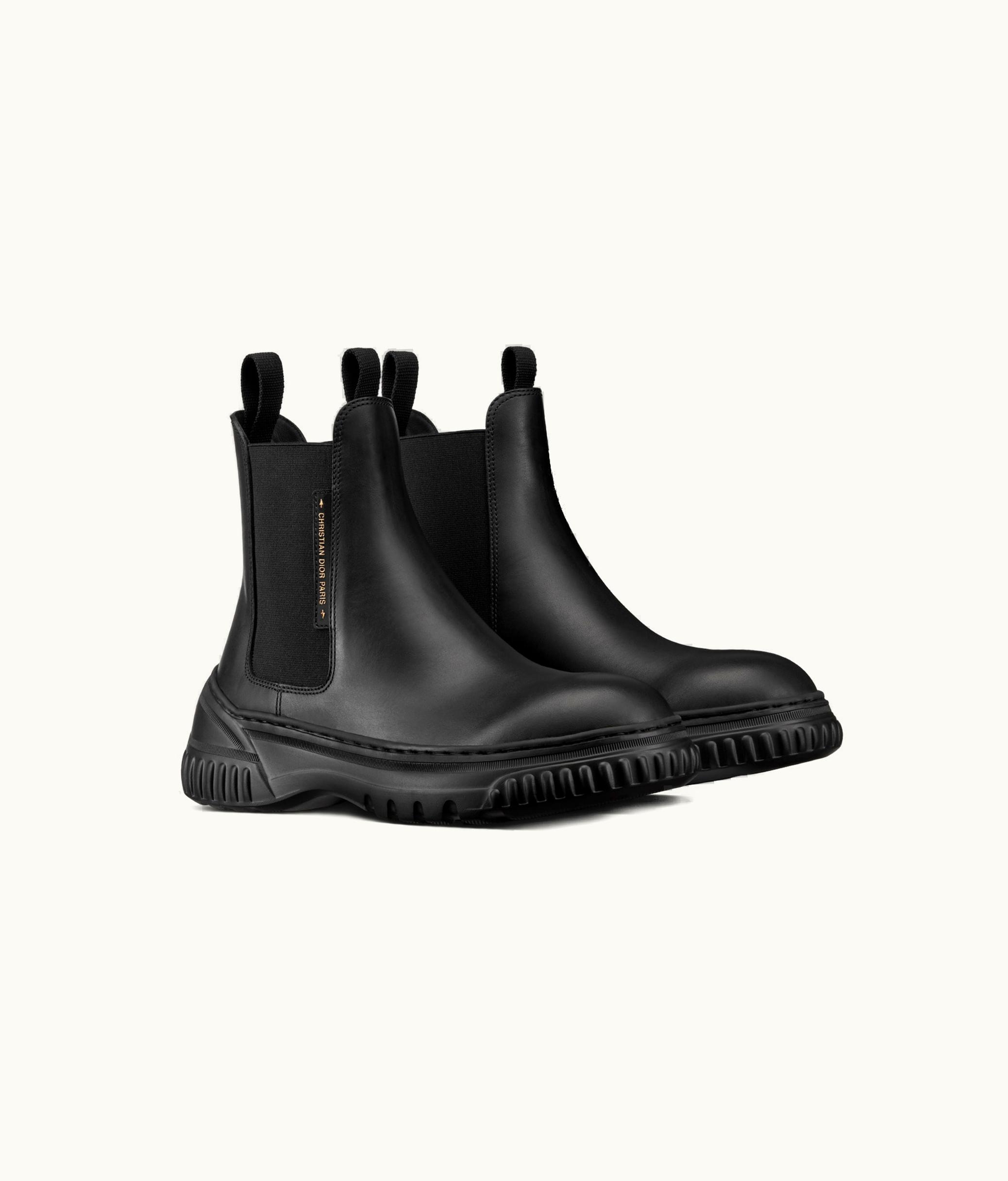 Dior Dior D-Racer Ankle Boot - Black Calfskin