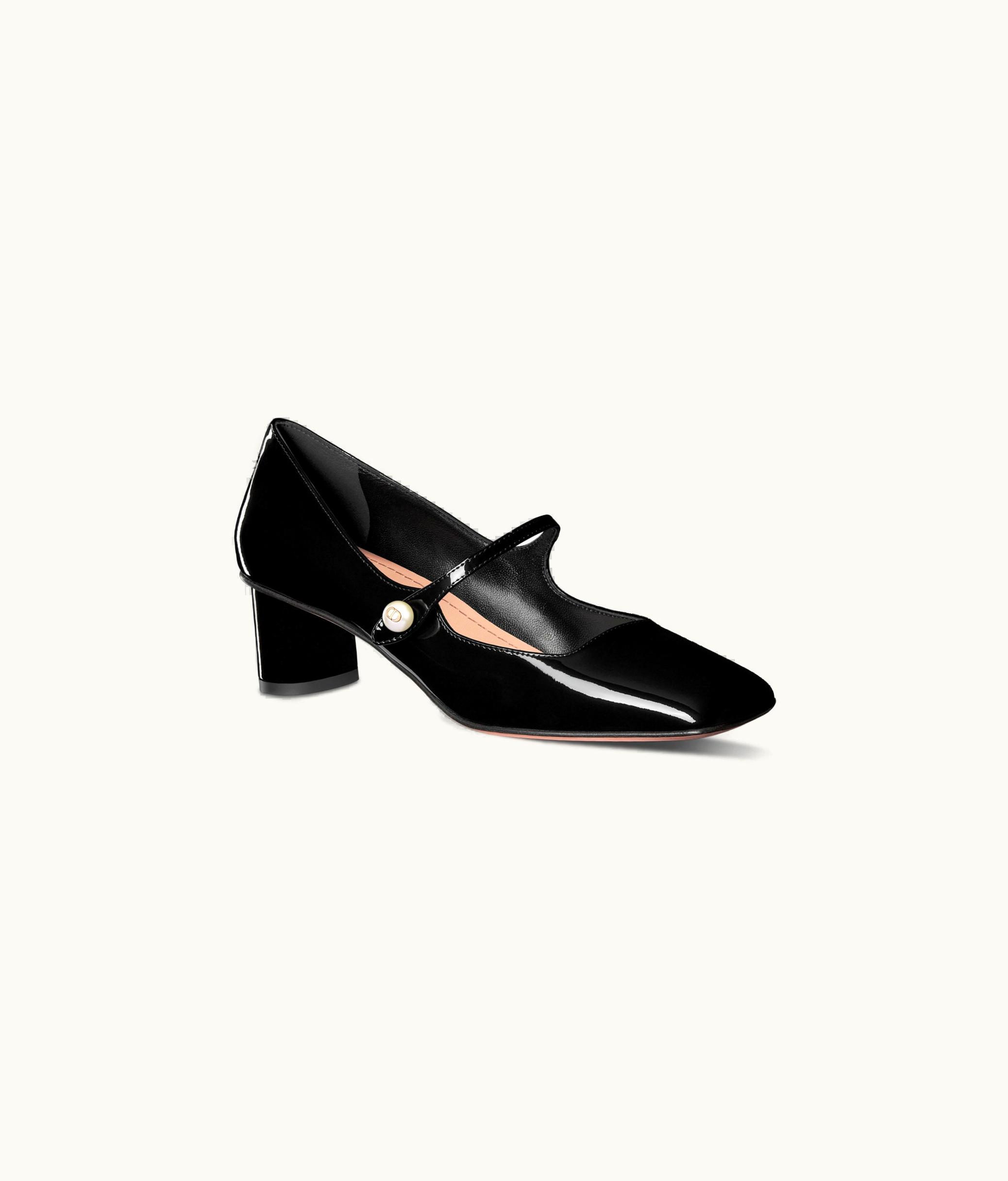 Dior Jolie Dior Pump - Black Patent Calfskin