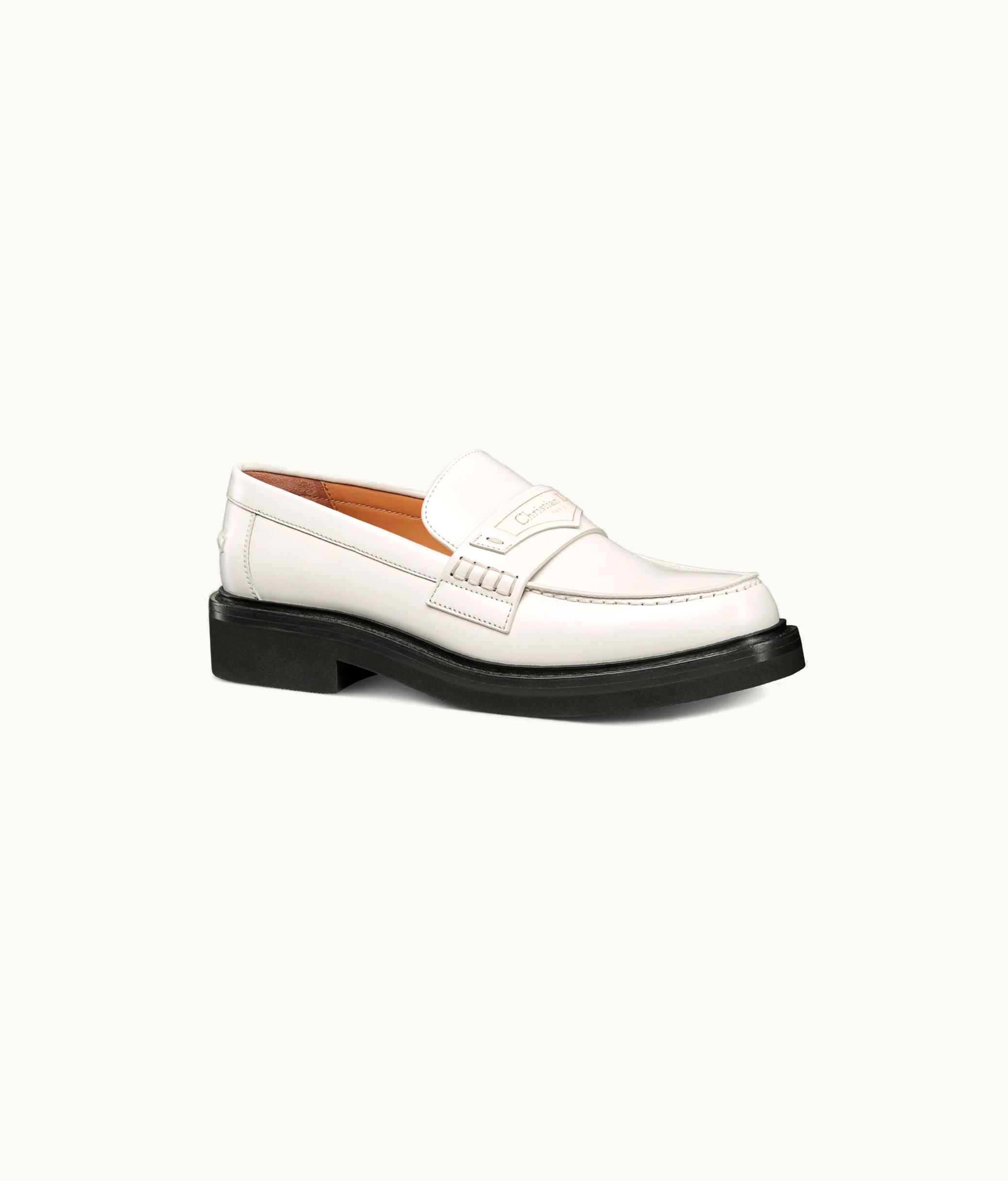 Dior Dior Boy Loafer - White Brushed Calfskin
