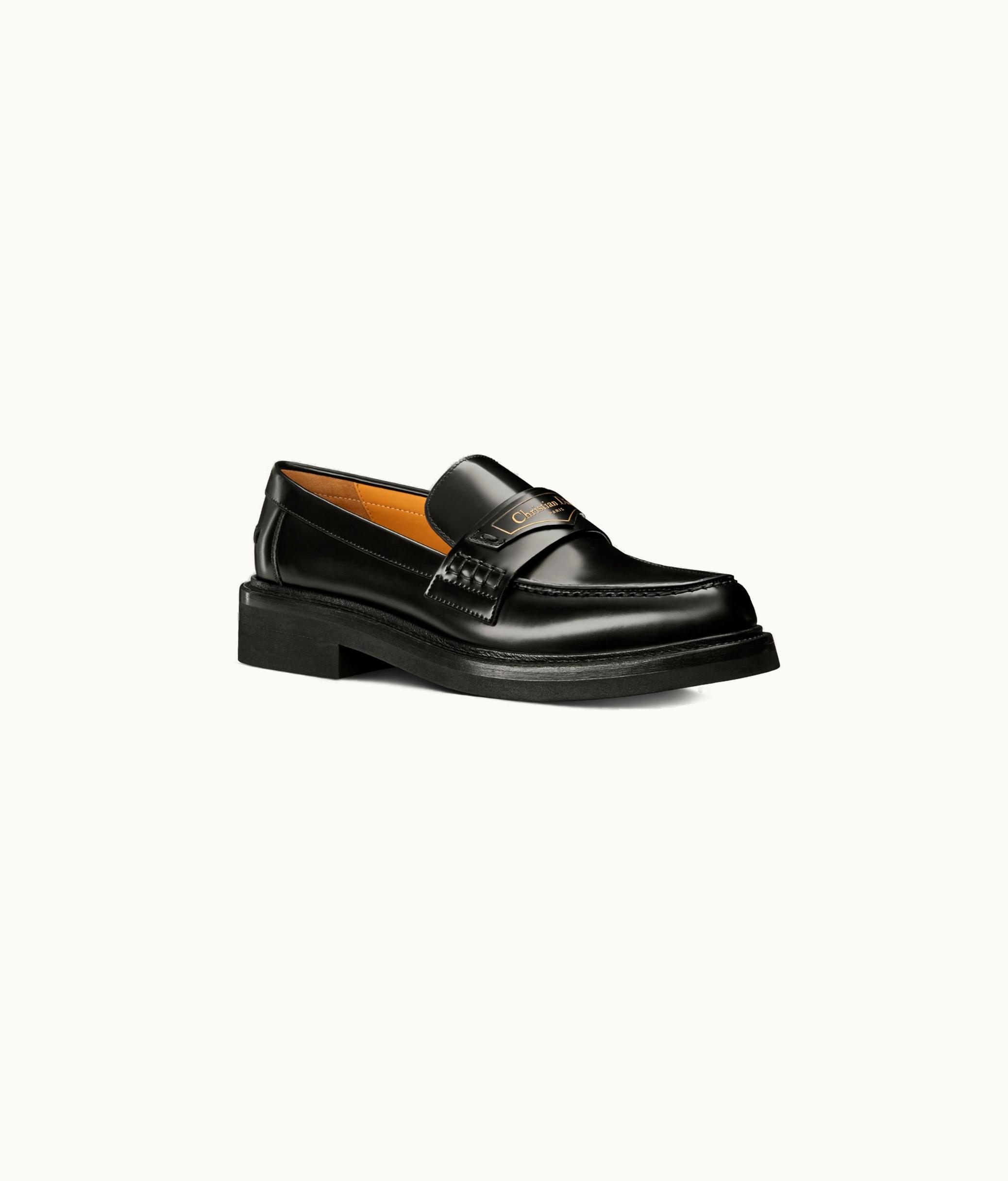 Dior Dior Boy Loafer - Black Brushed Calfskin