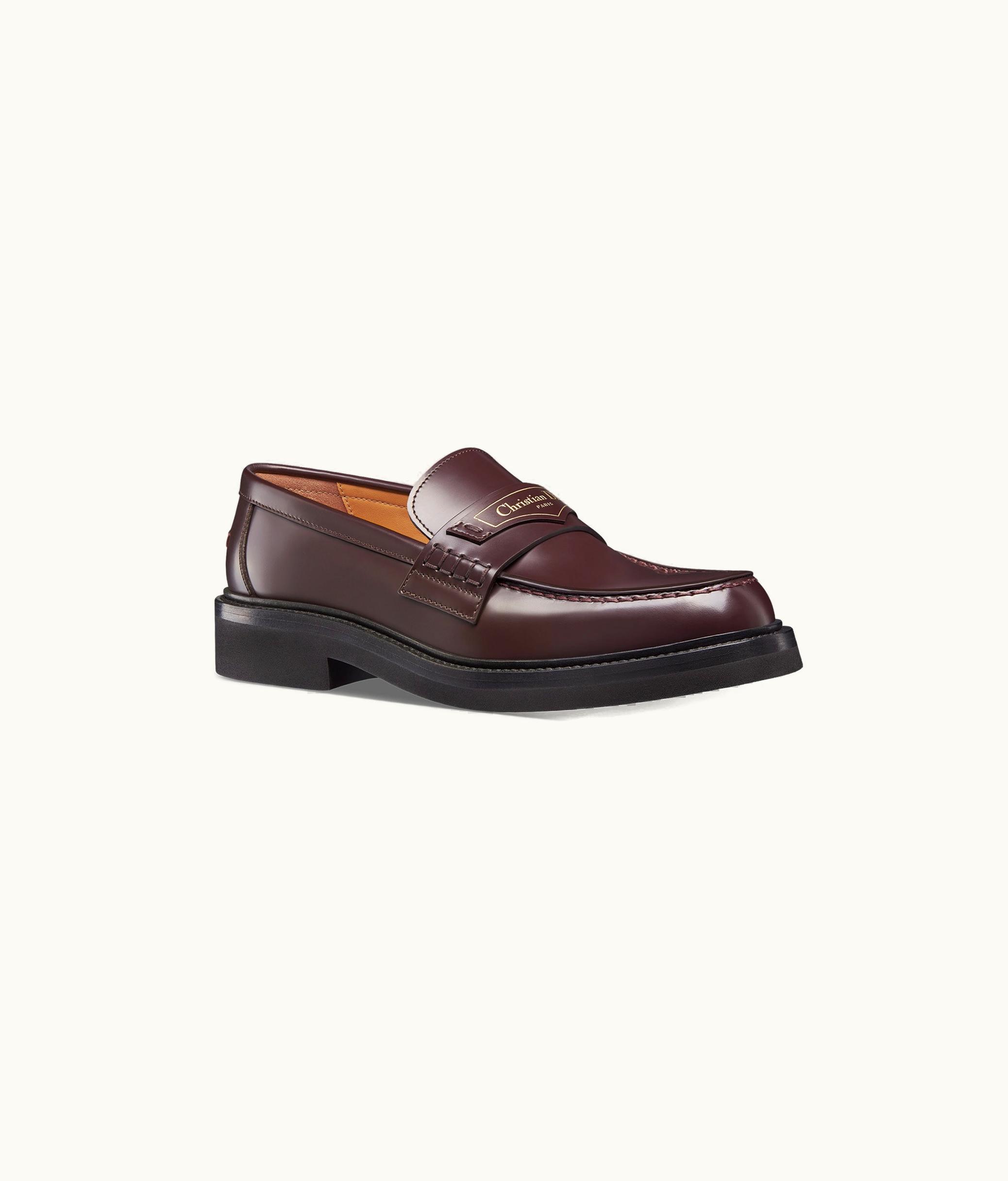 Dior Dior Boy Loafer - Amaranth Brushed Calfskin