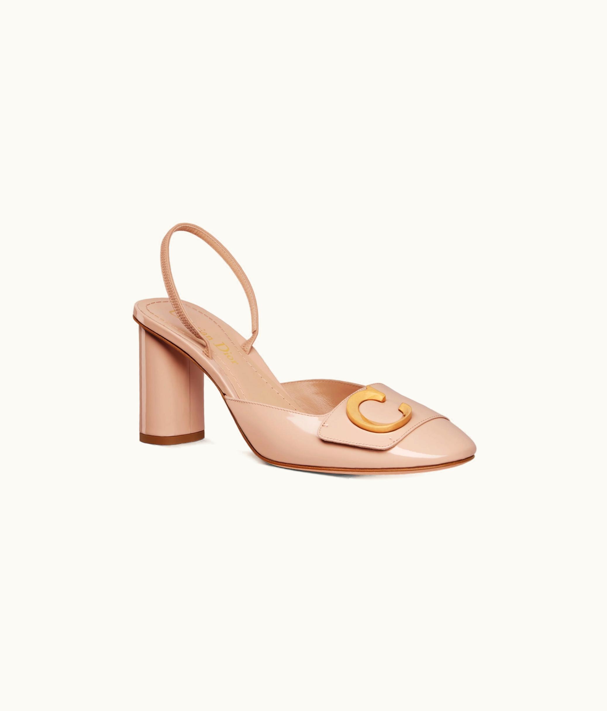 Dior C'est Dior Slingback Pump - Nude Patent Calfskin